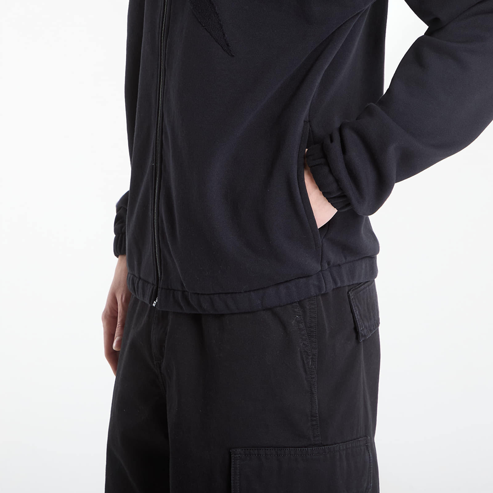 Vyriškos striukės Reebok Street Sport Vector Fleece Track Jacket Black