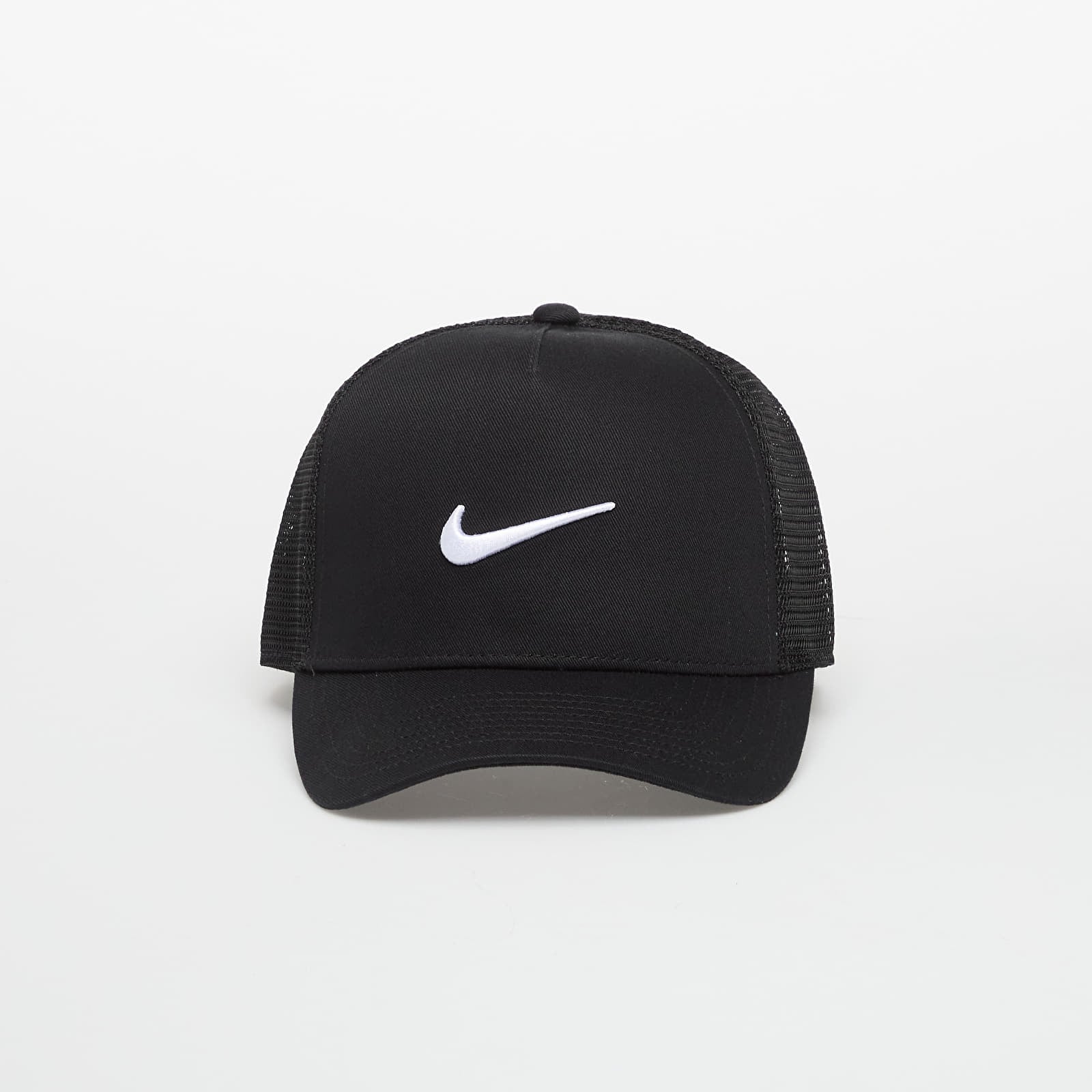 Men's caps Nike Rise Structured Trucker Cap Black/ Black/ White