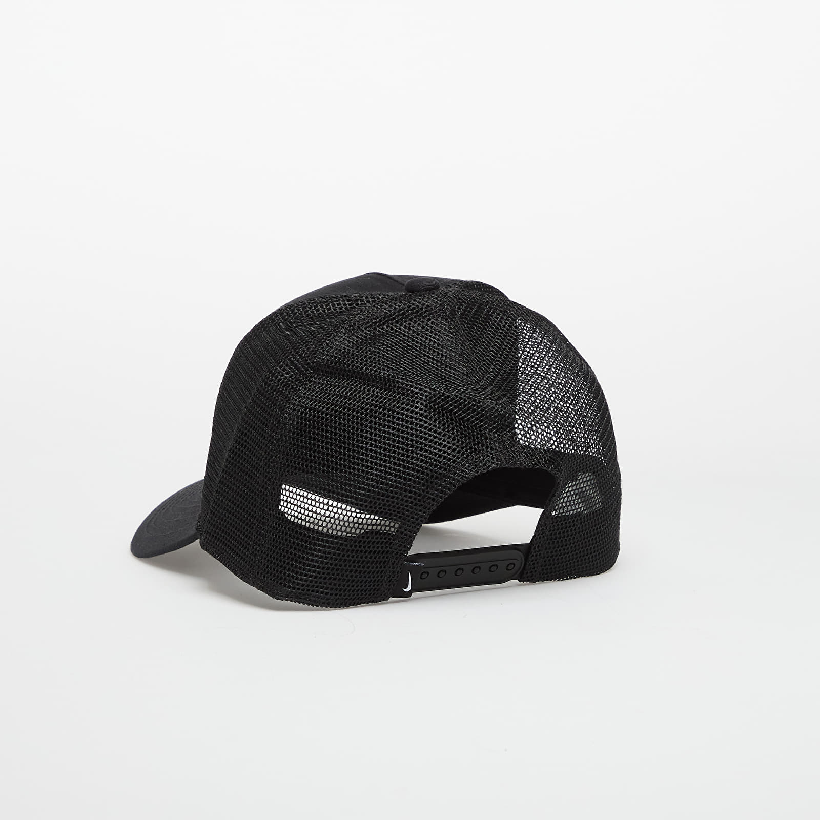 Men's caps Nike Rise Structured Trucker Cap Black/ Black/ White