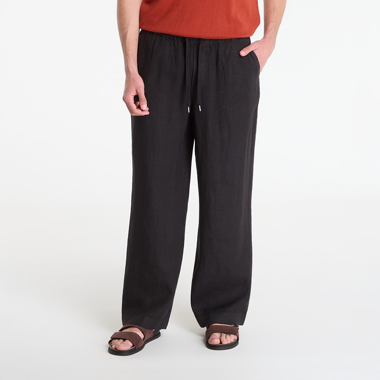 Housut AllSaints Sharp Trouser Shaded Black