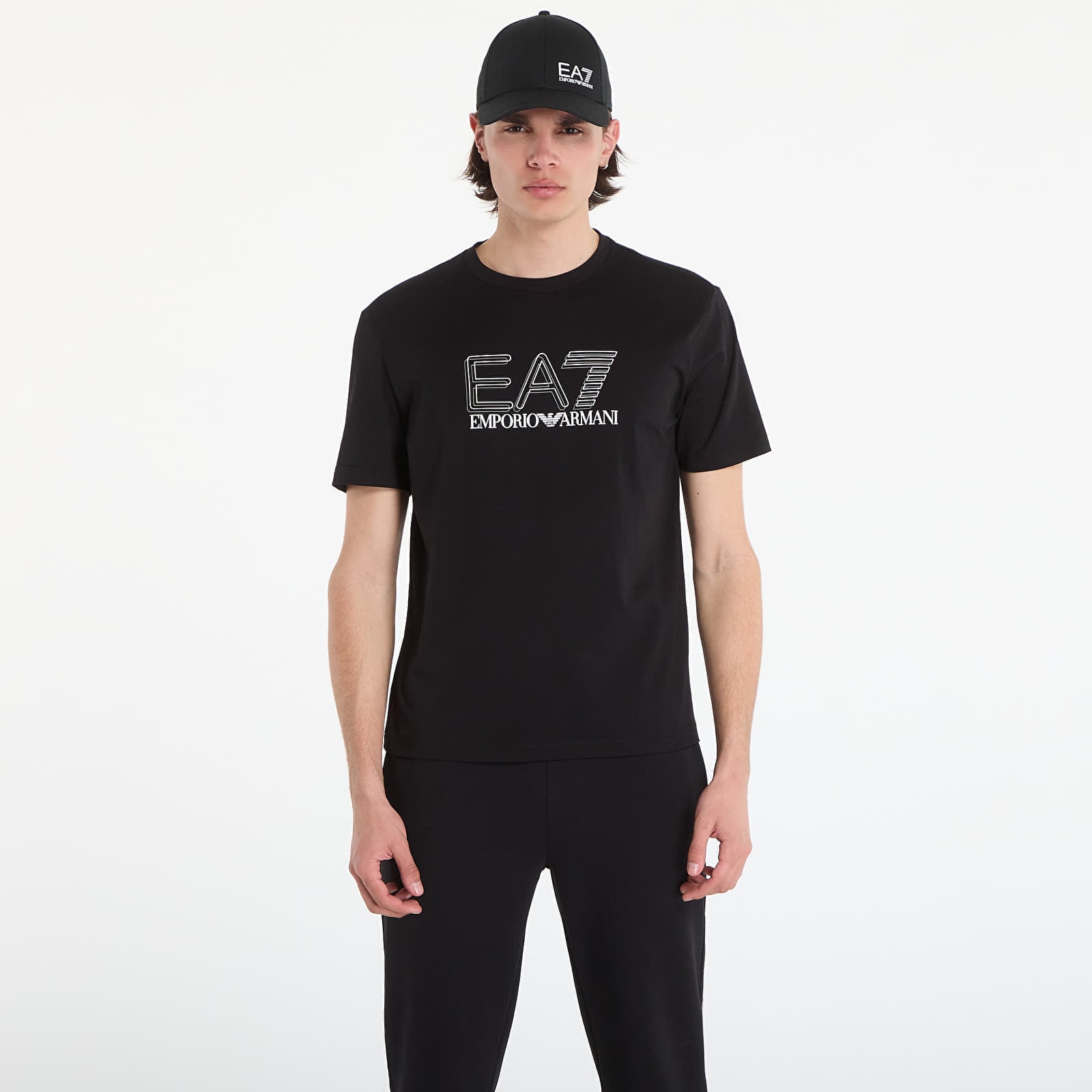 T-shirt EA7 Emporio Armani Train Visibility T-Shirt Black M