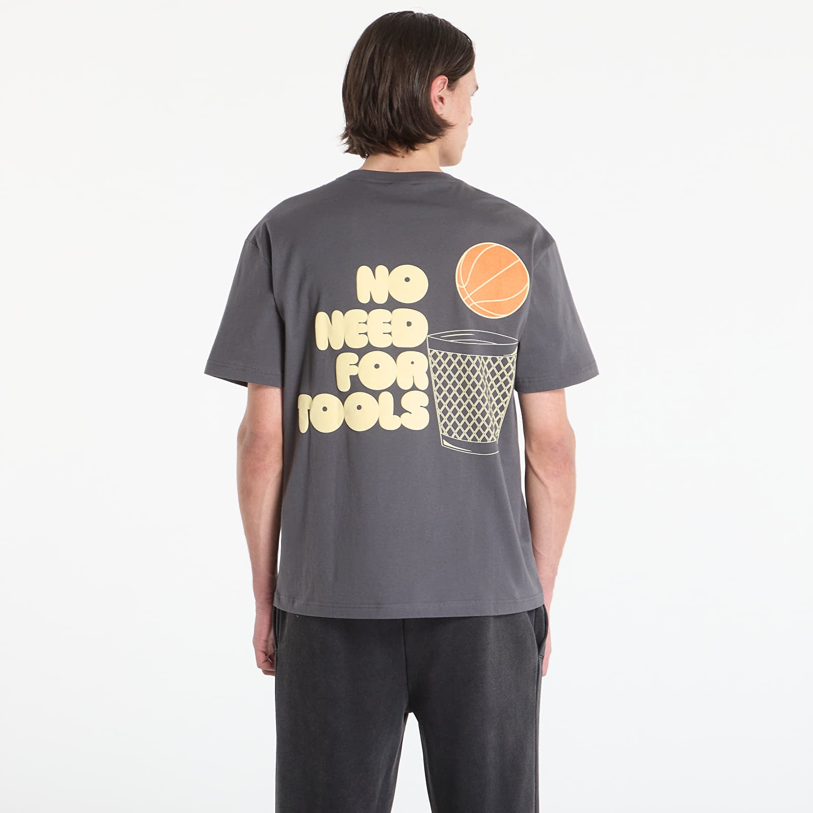 Tričká EA7 Emporio Armani Train Graphic T-Shirt Gray Pinstripe