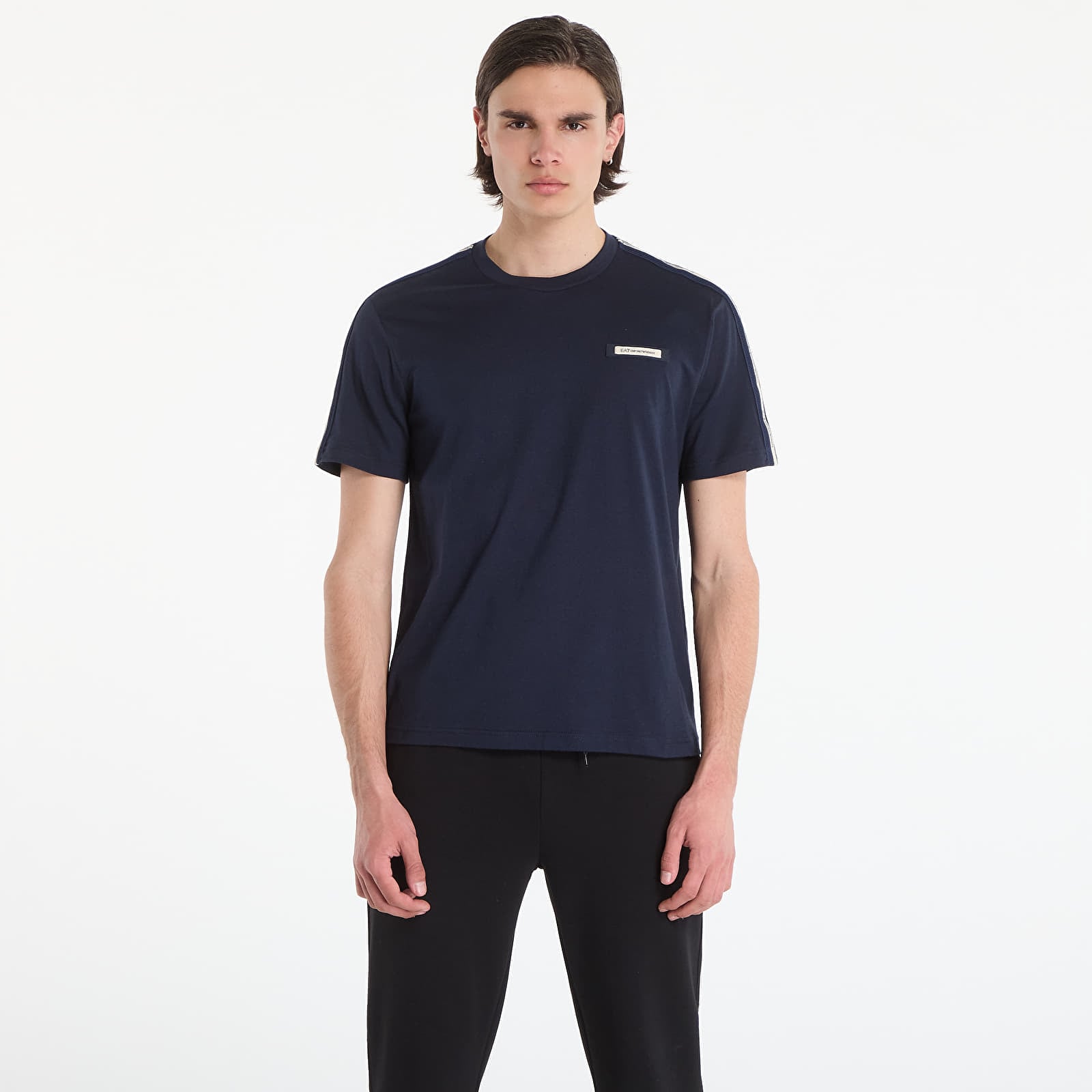 T-skjorter EA7 Emporio Armani Train Logo T-Shirt Armani Blue