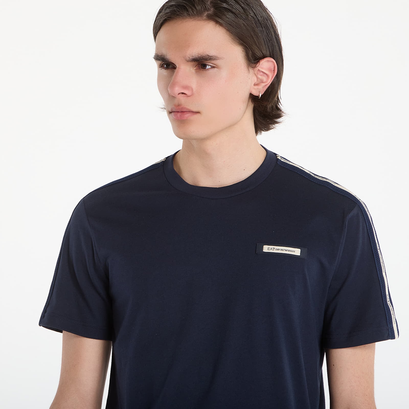T-skjorter EA7 Emporio Armani Train Logo T-Shirt Armani Blue