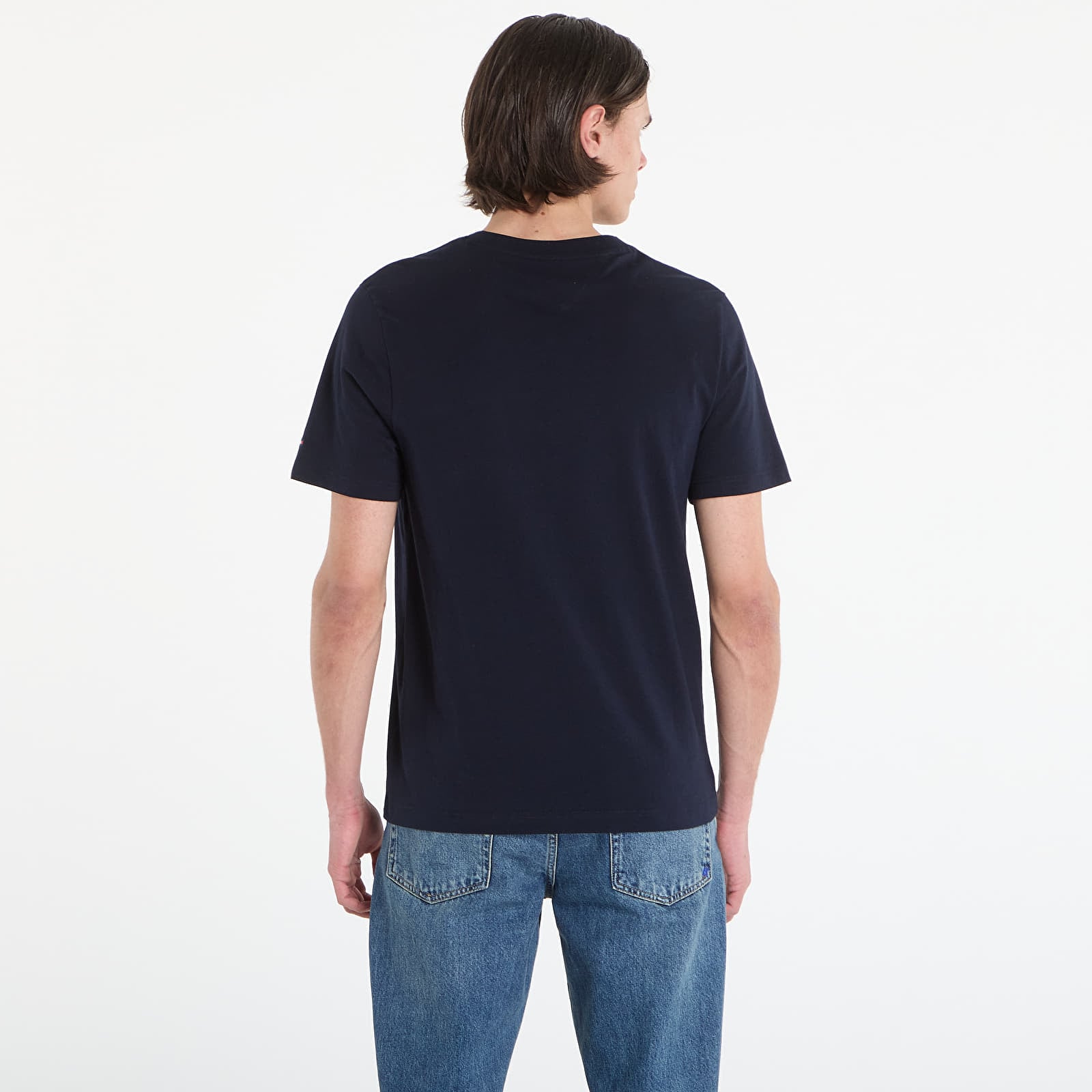 Majice i košulje Tommy Hilfiger Brand Love Mono Stack Tee Navy