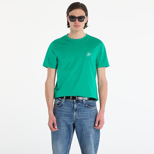 Tommy Hilfiger Script Monogram Swimshop Tee Jade Wink