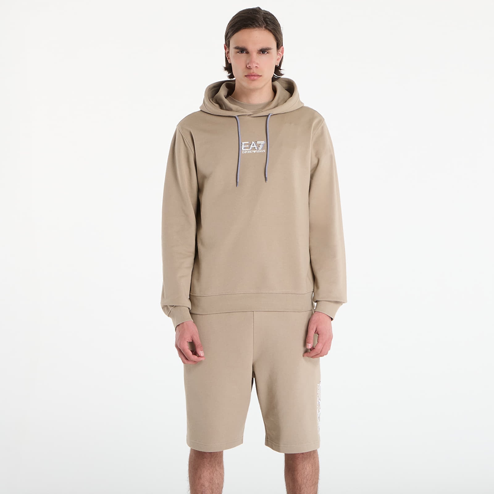 Суитшърт EA7 Emporio Armani Train Visibility Sweatshirt Roasted Cashew L