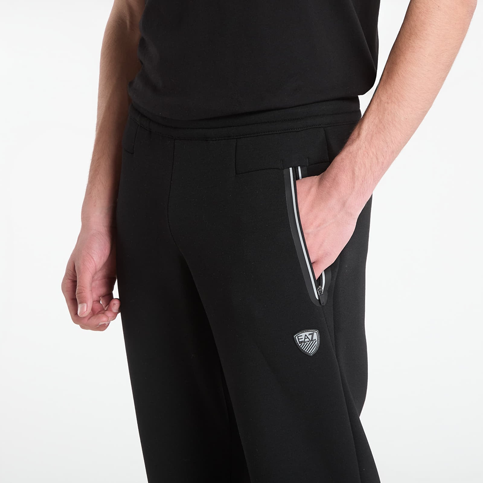 Trenirka hlače  EA7 Emporio Armani Train Premium Trouser Black