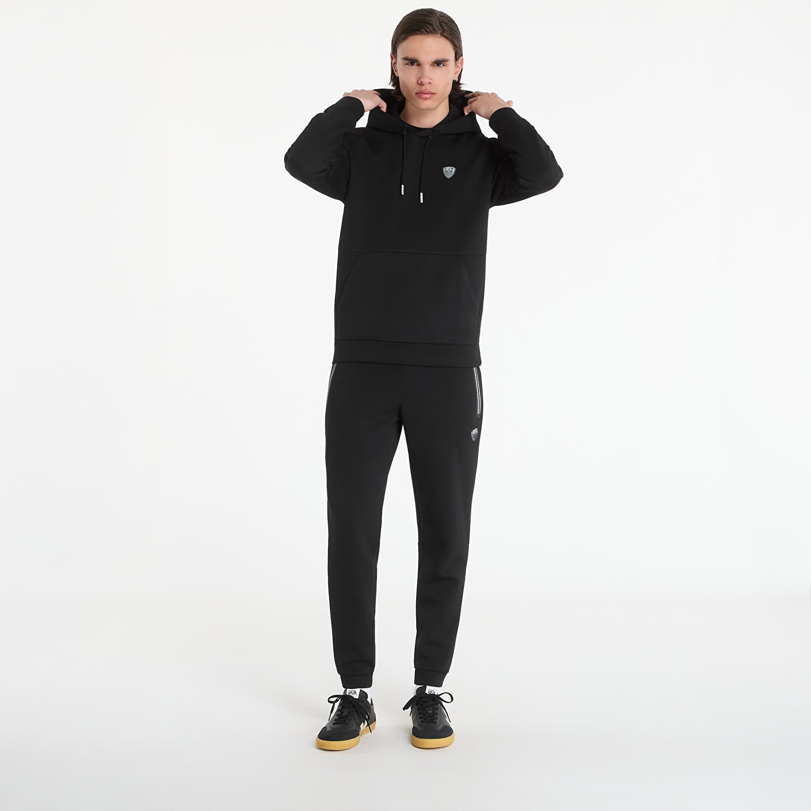 Puloverji   EA7 Emporio Armani Train Premium Sweatshirt Black