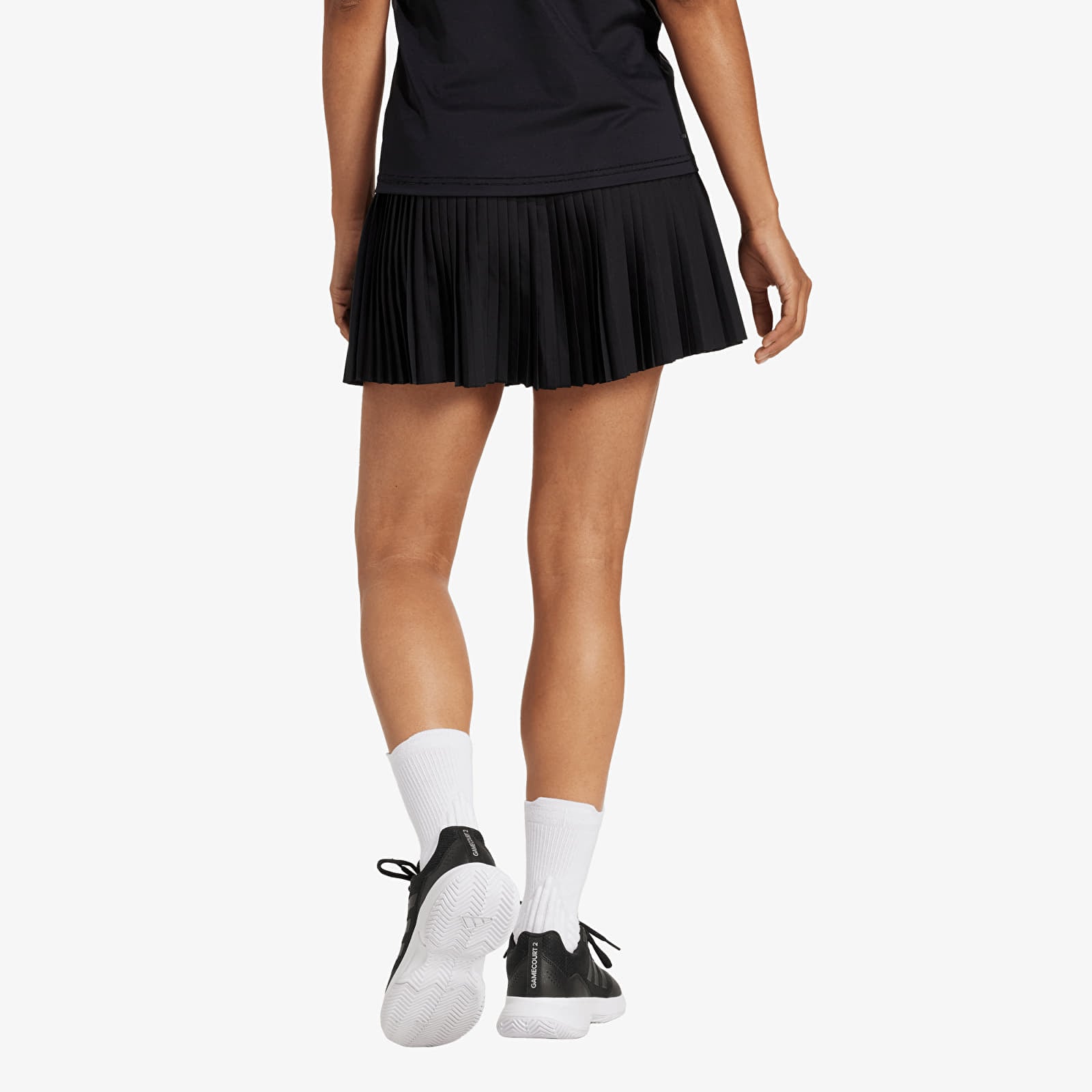Naisten hameet adidas Club pleated skirt Black
