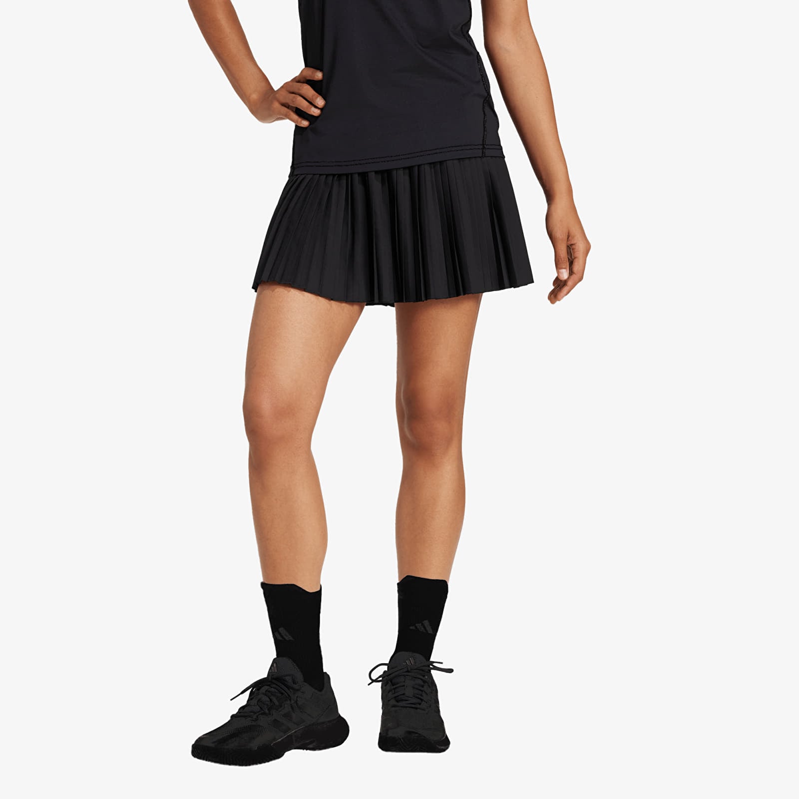 Naisten hameet adidas Club pleated skirt Black