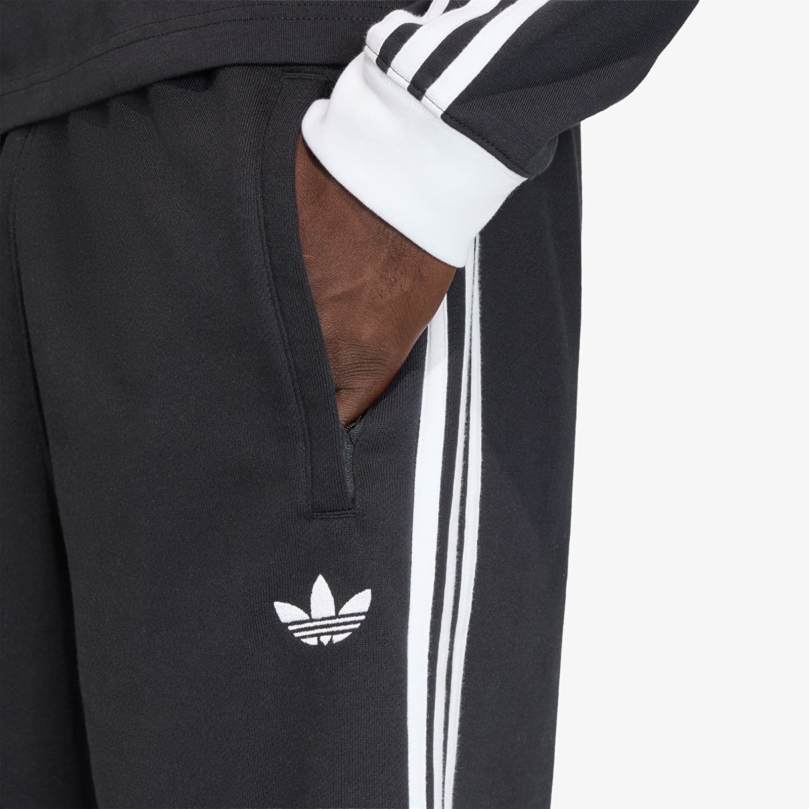 Moške kratke hlače adidas 3-Stripes Shorts Black