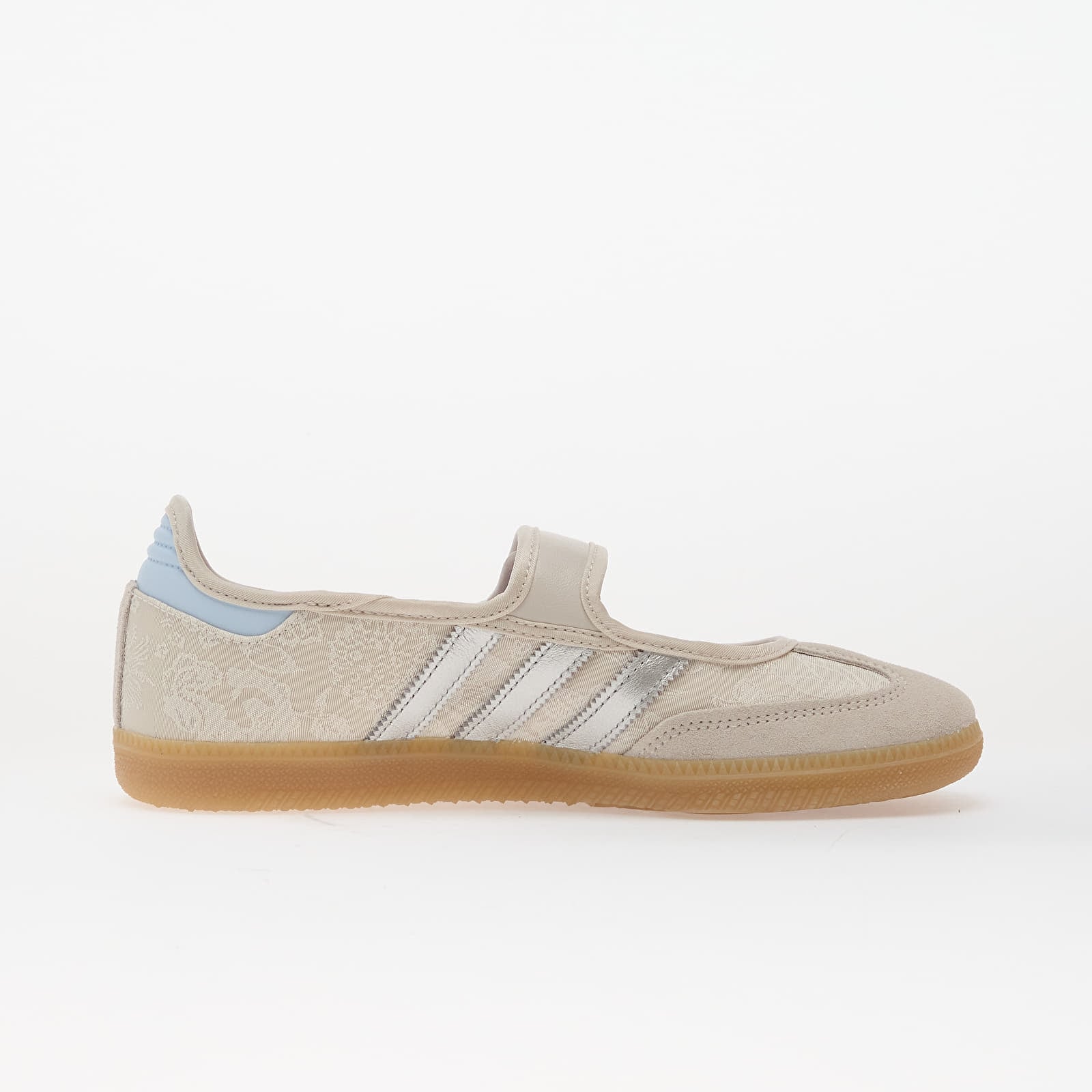 Ténis e sapatos de senhora adidas x Liberty London Samba Jane W Chalk Pearl/ Silver Metallic/ Core White