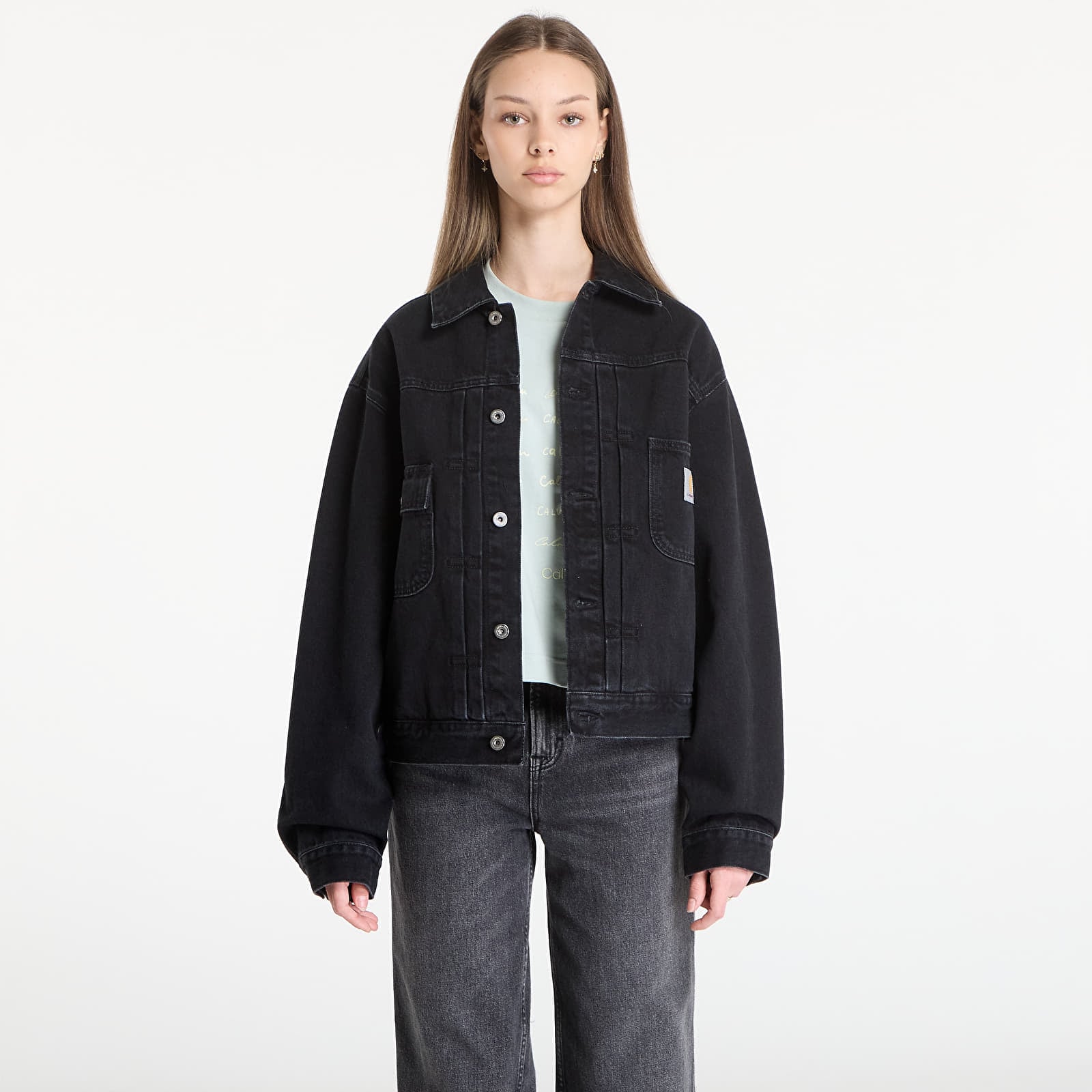 Moške jakne Carhartt WIP Belmar Jacket UNISEX Black