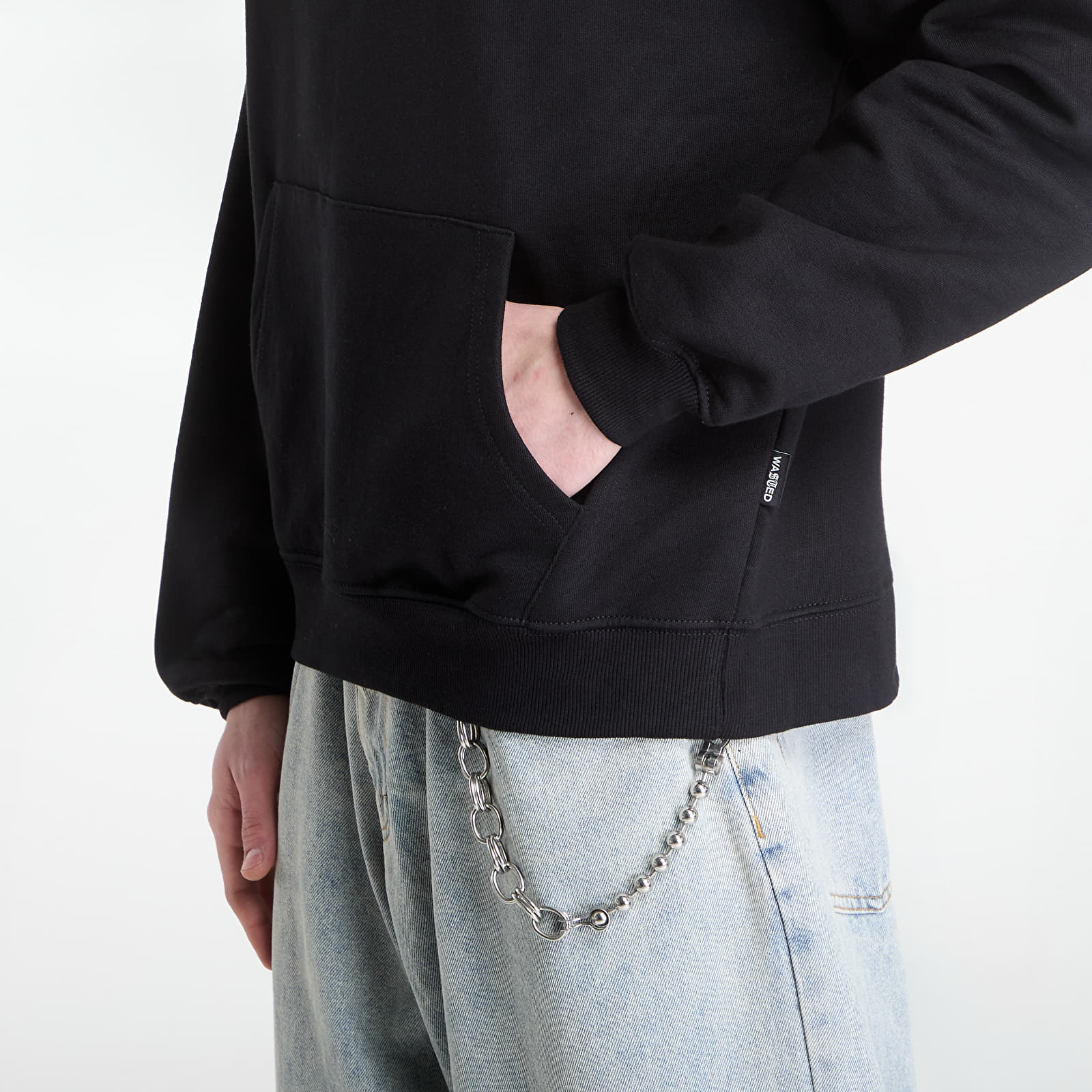 Men's sweatshirts Wasted Paris M Snakes Hoodie Black