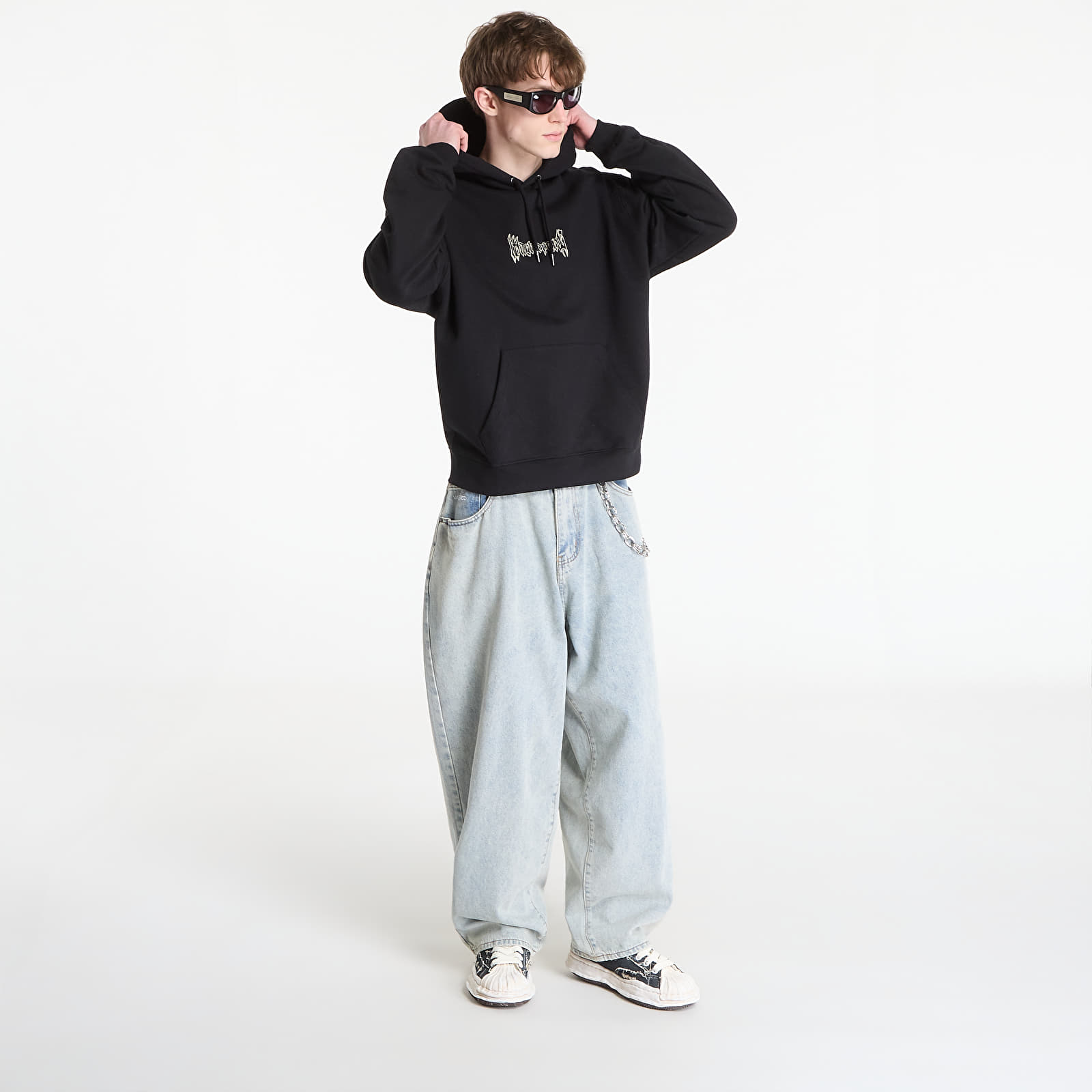 Men's sweatshirts Wasted Paris M Snakes Hoodie Black