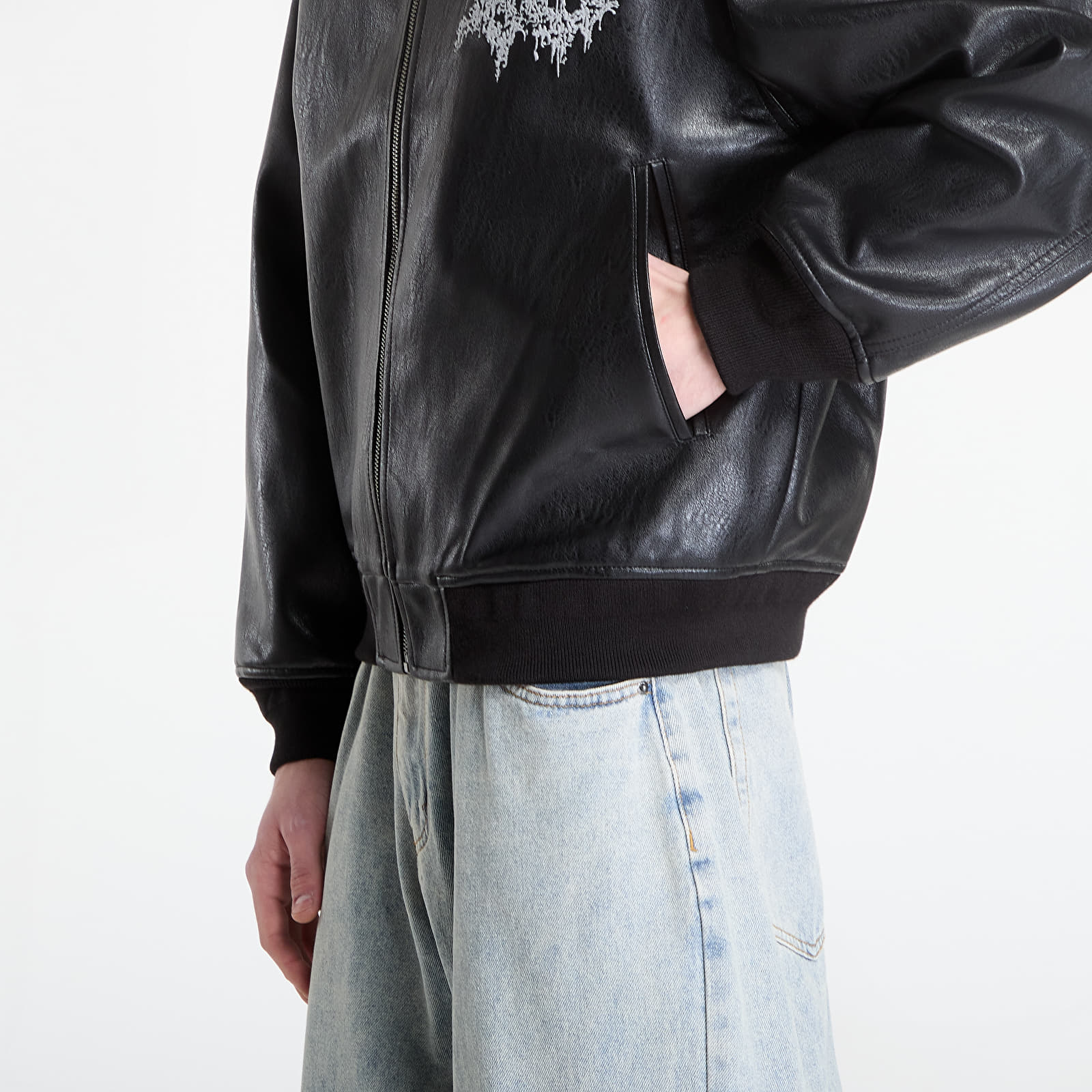 Herrenjacken Wasted Paris M Stronghold Varsity Black