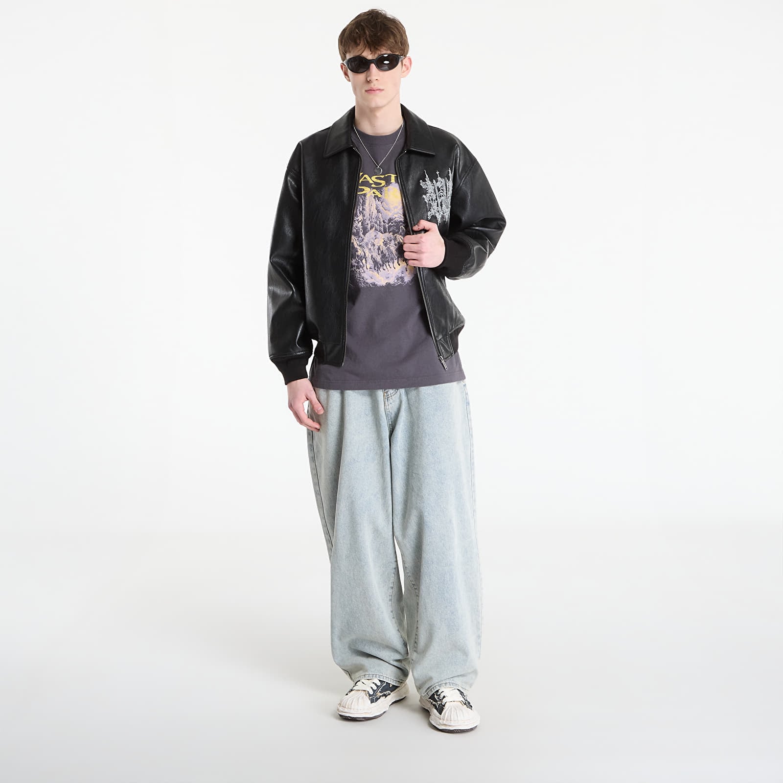 Herrenjacken Wasted Paris M Stronghold Varsity Black