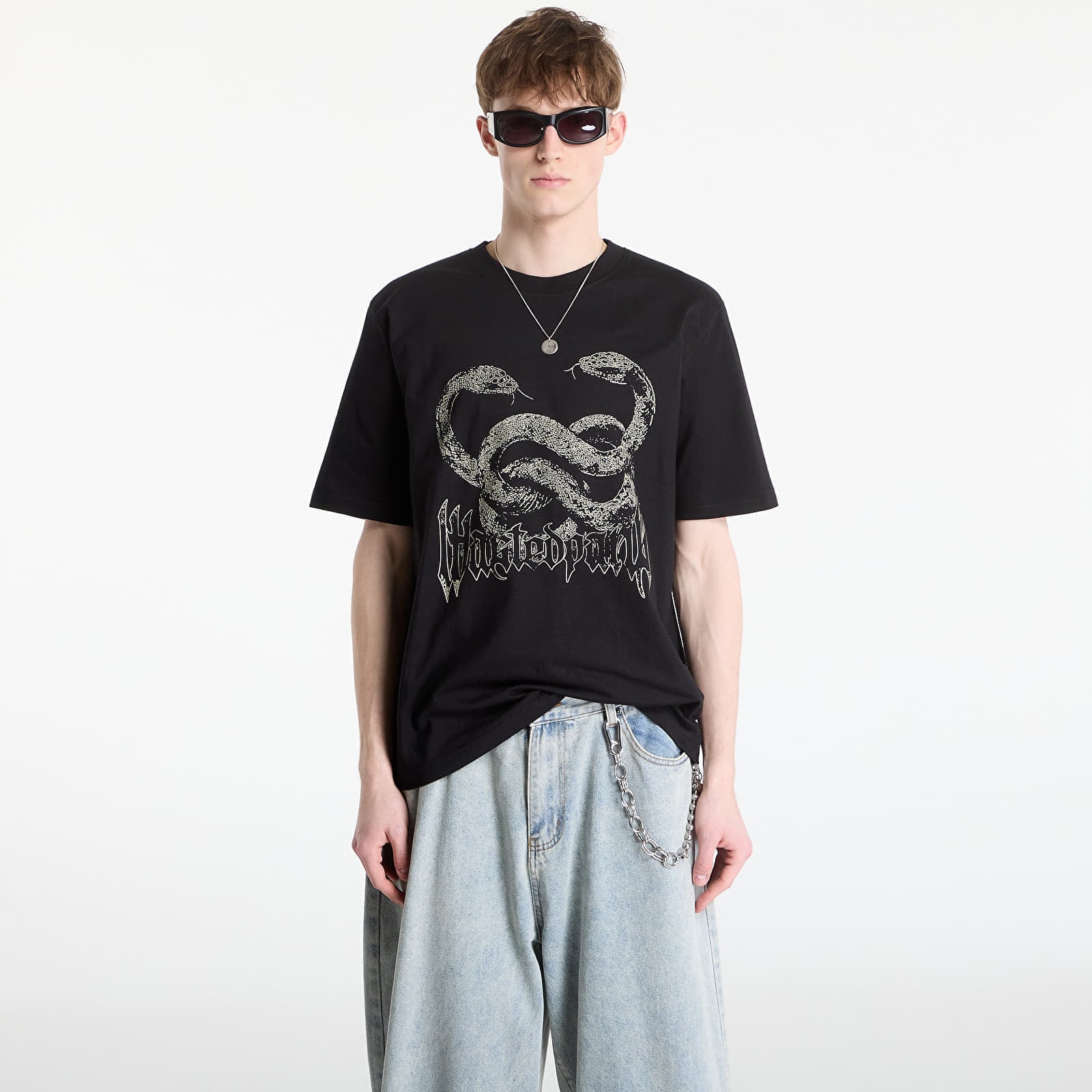 Тениска Wasted Paris M Snakes Black XL