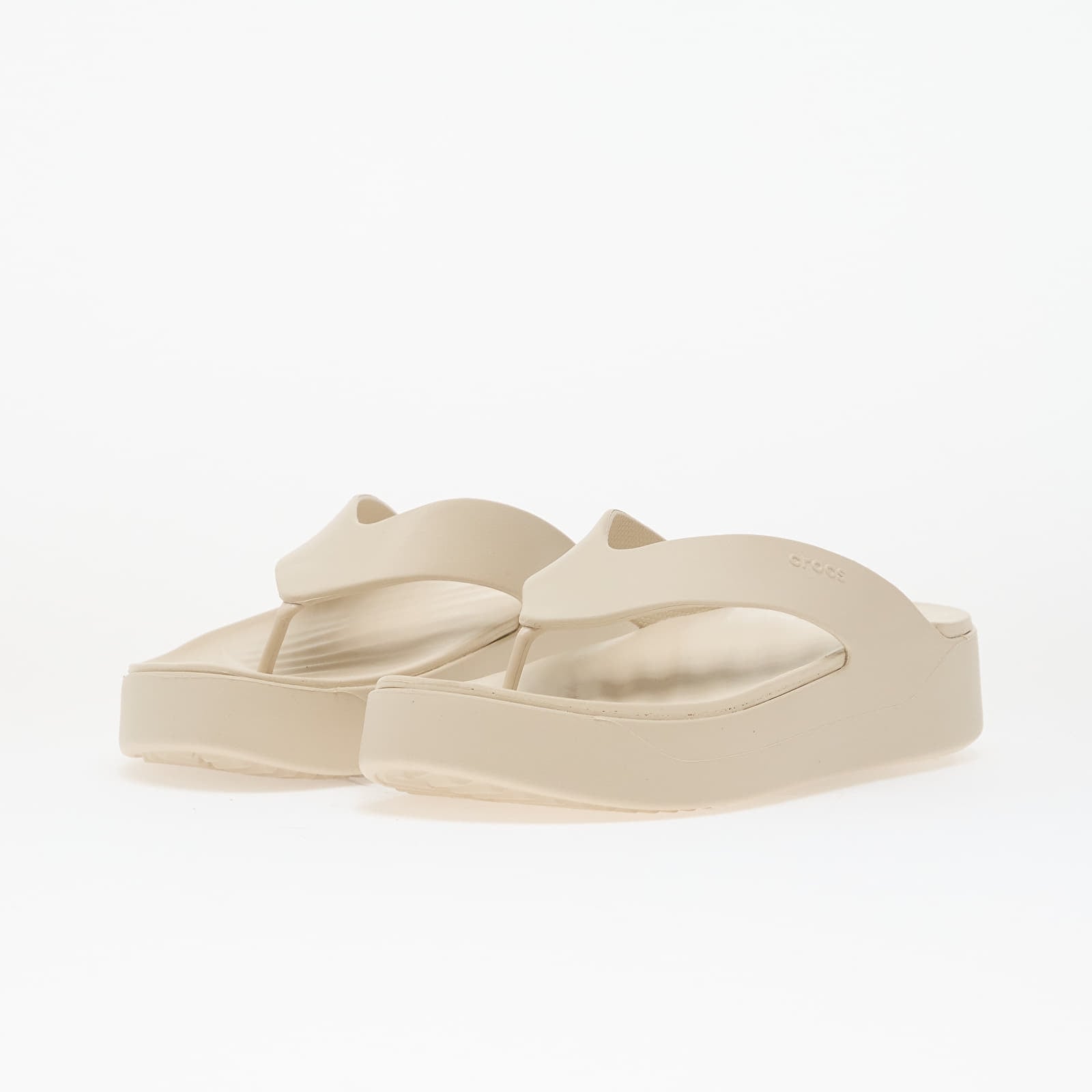 Sneakers und Schuhe für Frauen Crocs Getaway Platform Flip Stucco