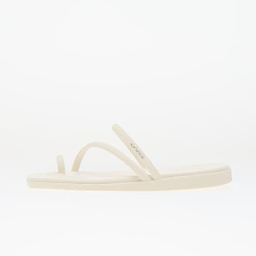 Crocs Miami Toe Loop Sandal Chalk
