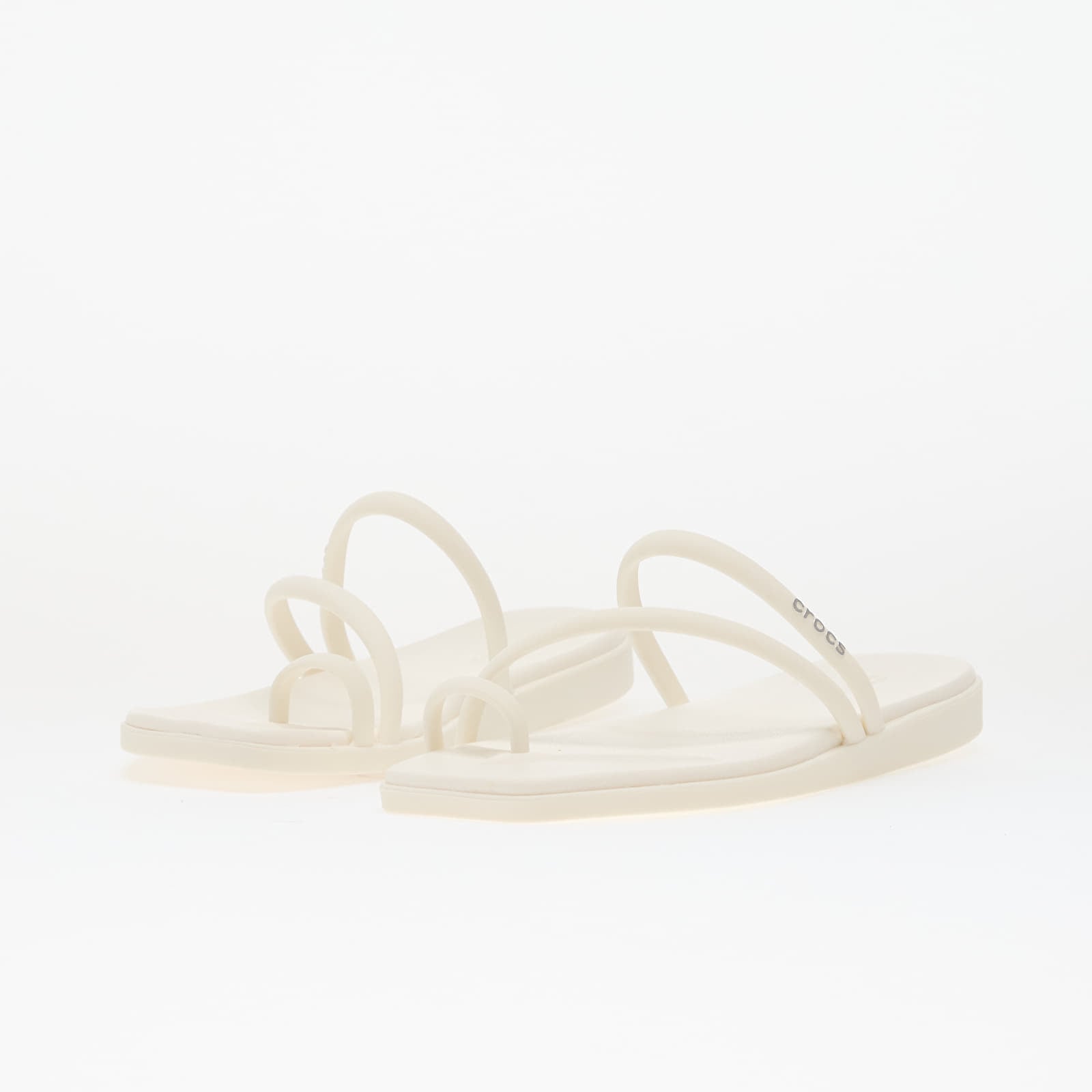 Moteriški sportiniai bateliai ir avalynė Crocs Miami Toe Loop Sandal Chalk