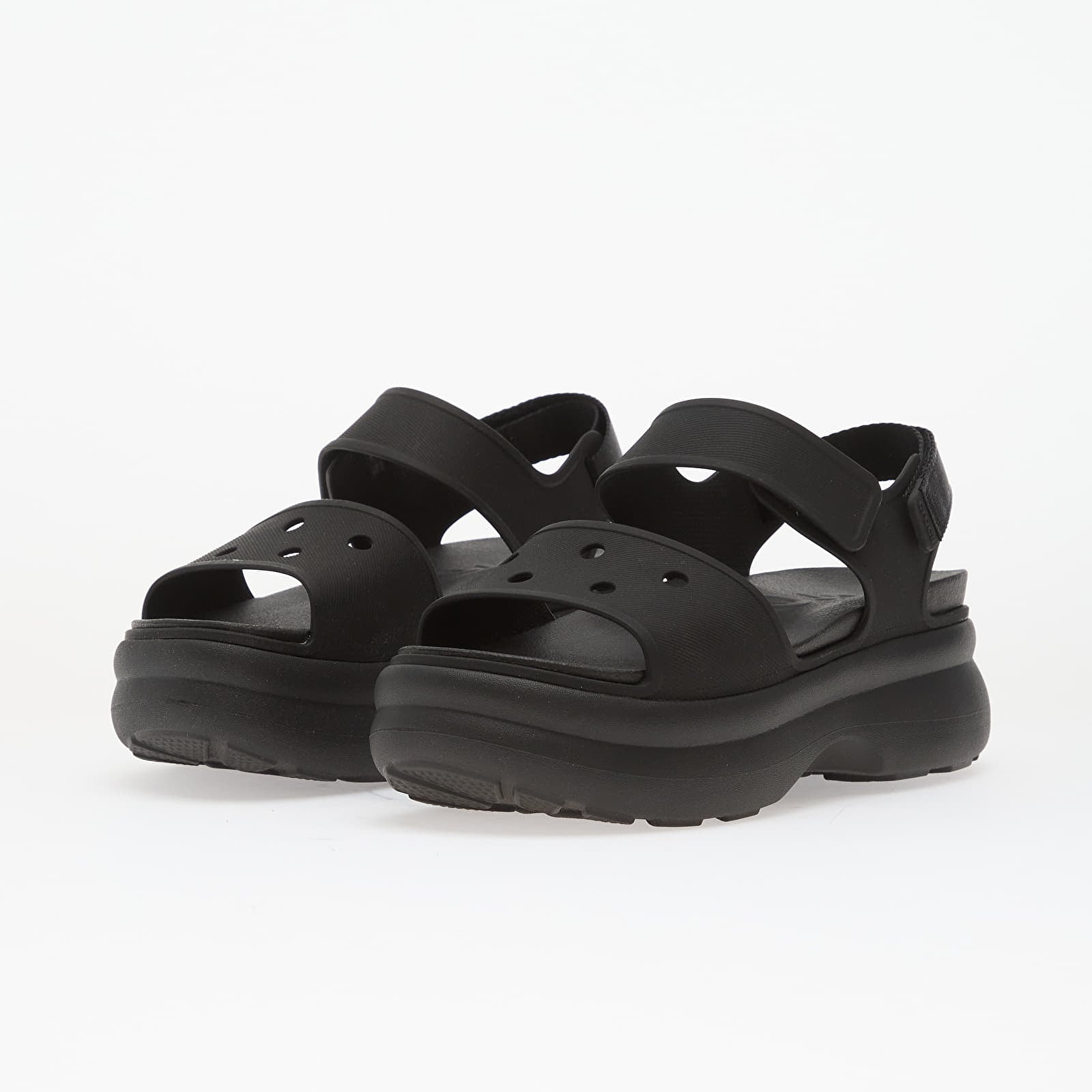 Moteriški sportiniai bateliai ir avalynė Crocs Soho Y Strap Sandal Black