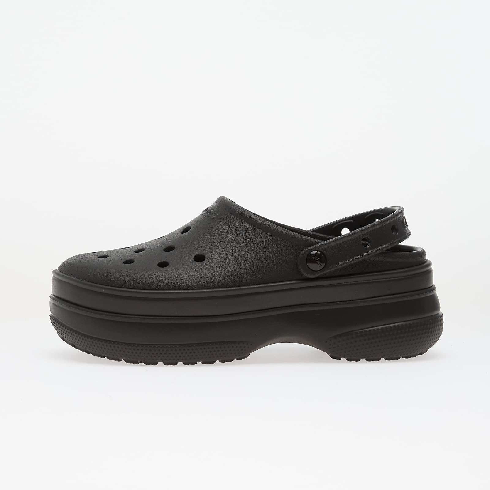 Vyriški sportbačiai ir batai Crocs Classic Stacked Clog Black/Black