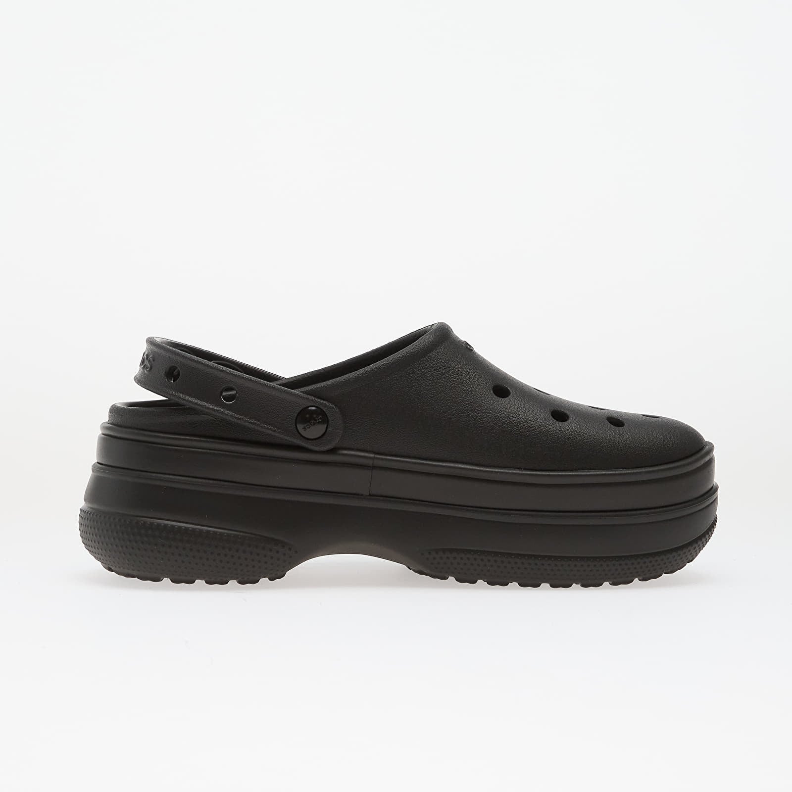 Vyriški sportbačiai ir batai Crocs Classic Stacked Clog Black/Black