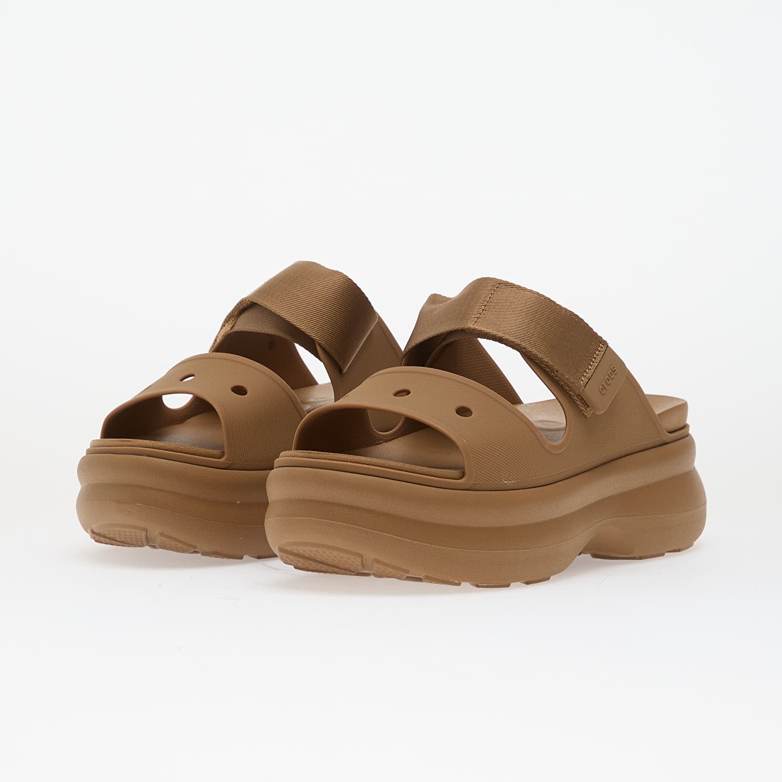 Moteriški sportiniai bateliai ir avalynė Crocs Soho Two Strap Sandal Sepia
