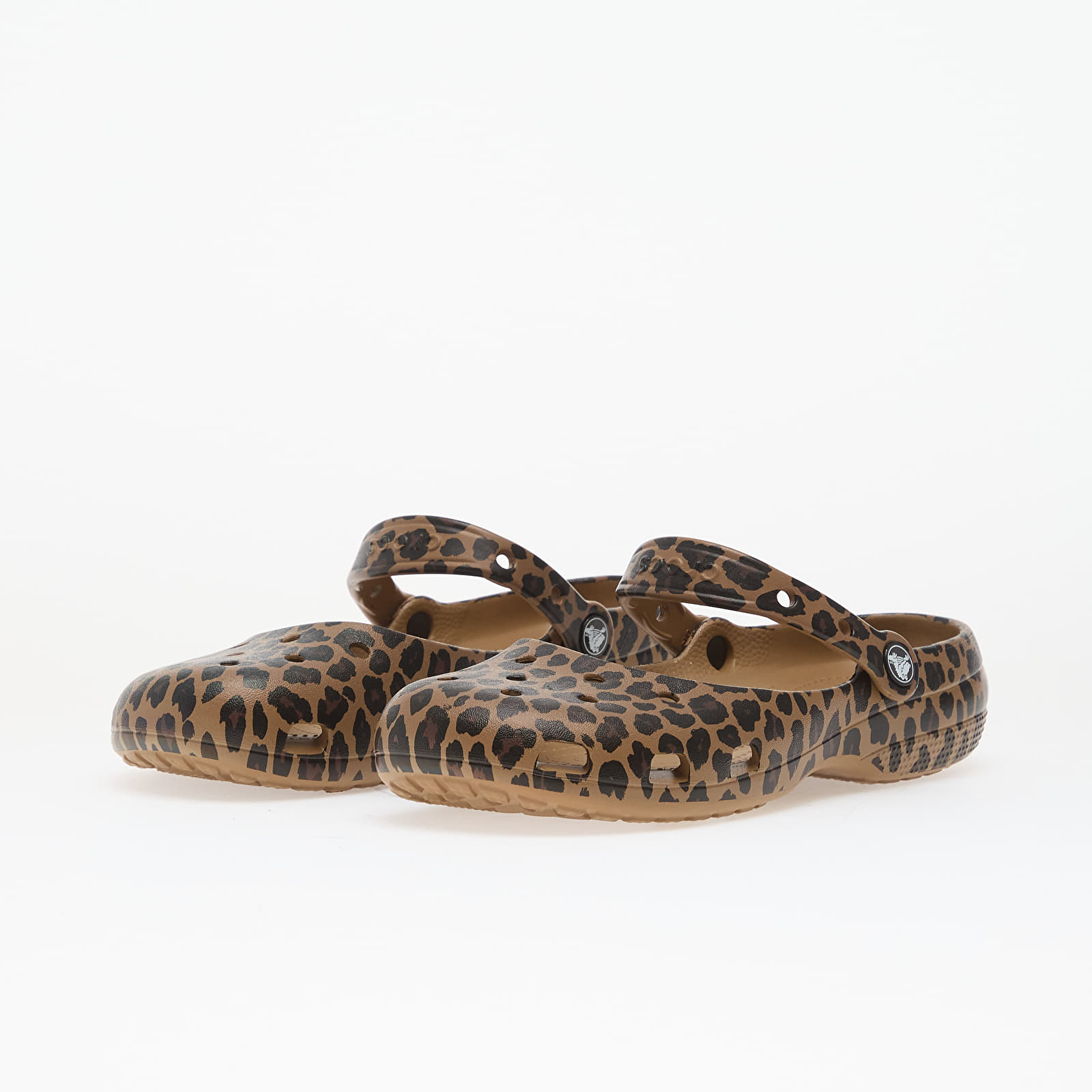 Sneakers und Schuhe für Frauen Crocs Classic Animal Ballet Sepia/Leopard