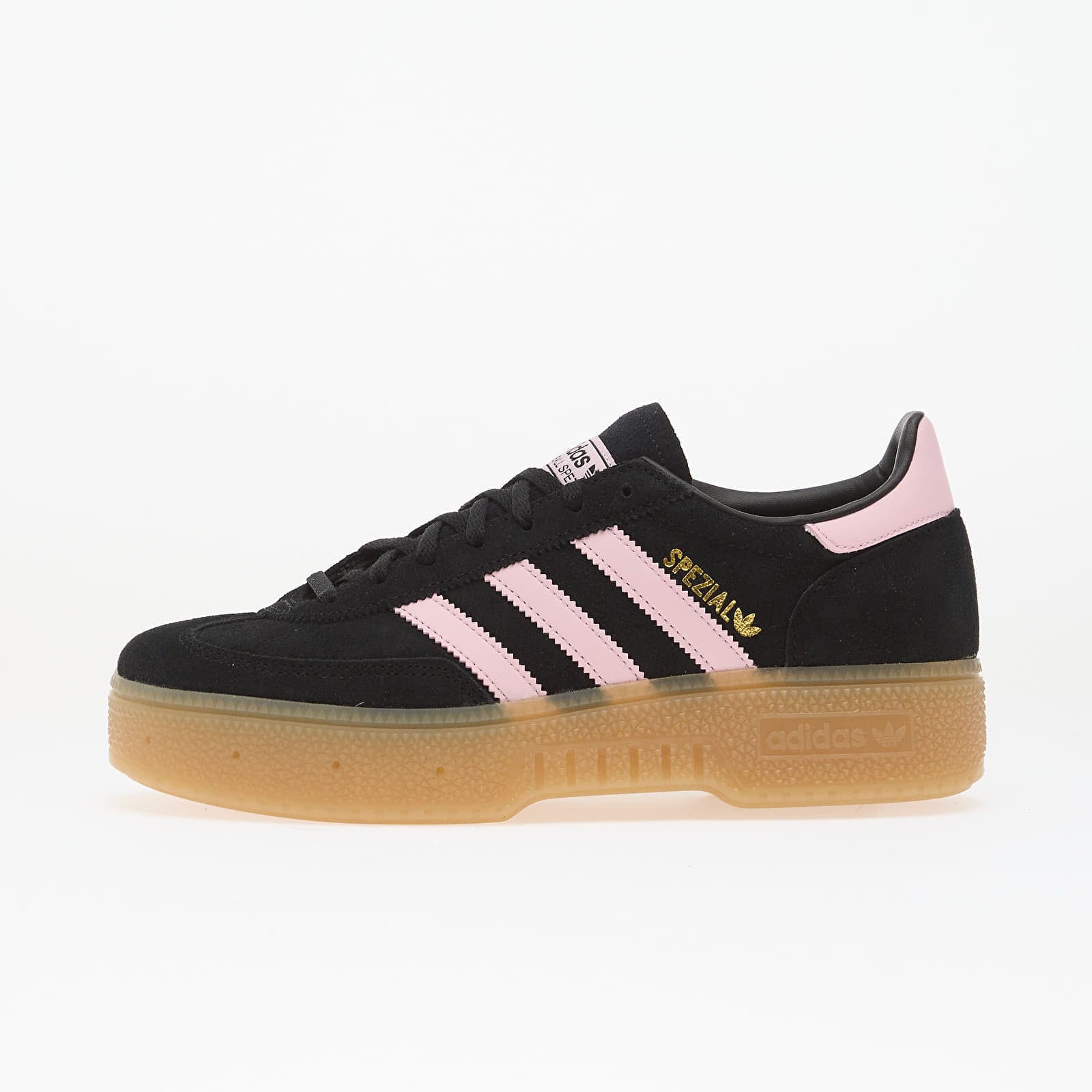 Dámské tenisky a boty adidas Handball Spezial Bold W Core Black/ Clear Pink/ Gum