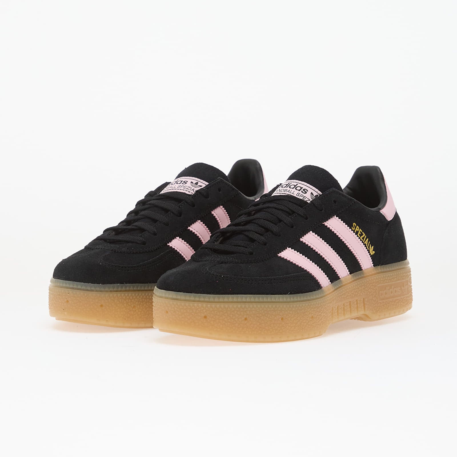 Dámské tenisky a boty adidas Handball Spezial Bold W Core Black/ Clear Pink/ Gum