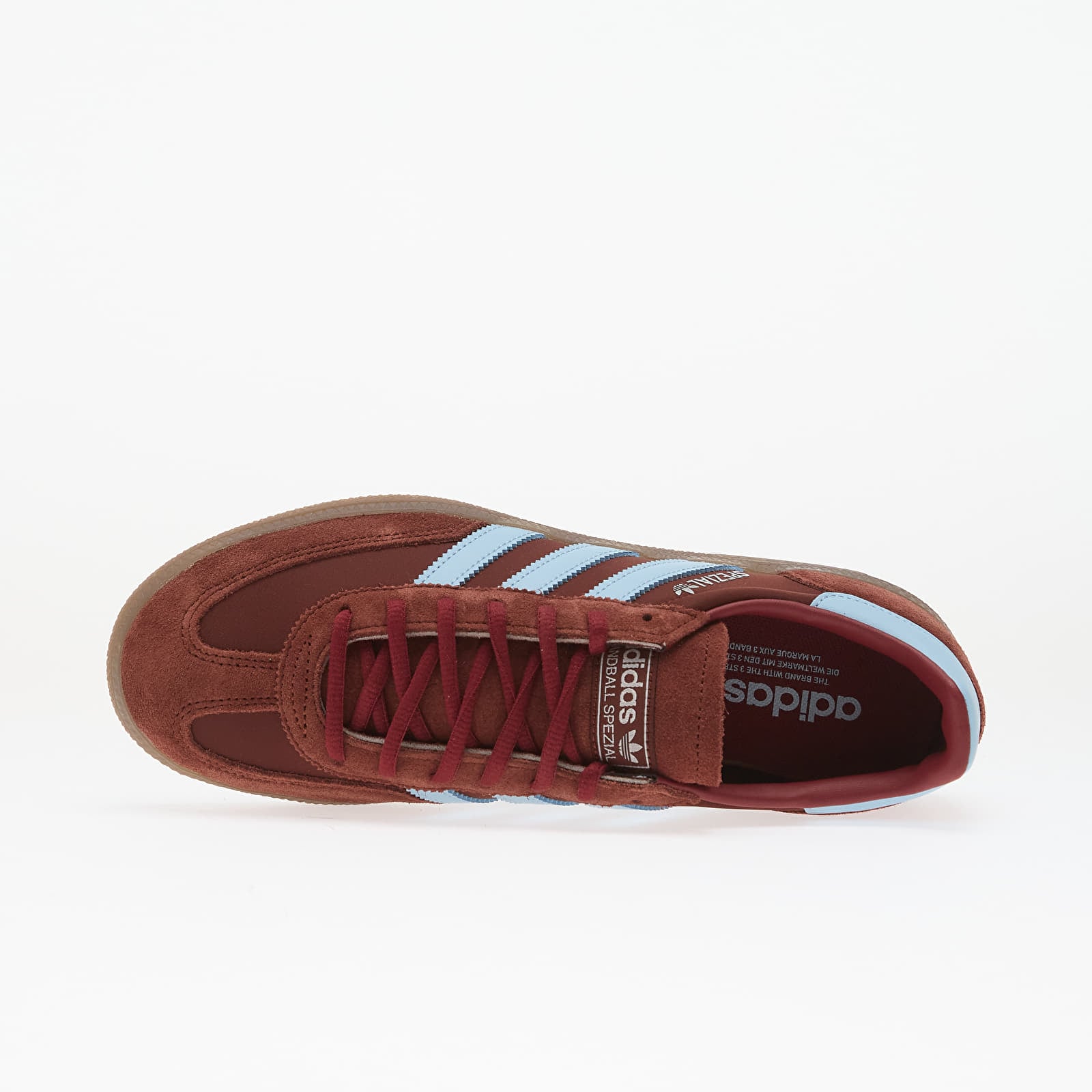 Vyriški sportbačiai ir batai adidas Handball Spezial Fox Brown/ Clear Sky/ Gum5