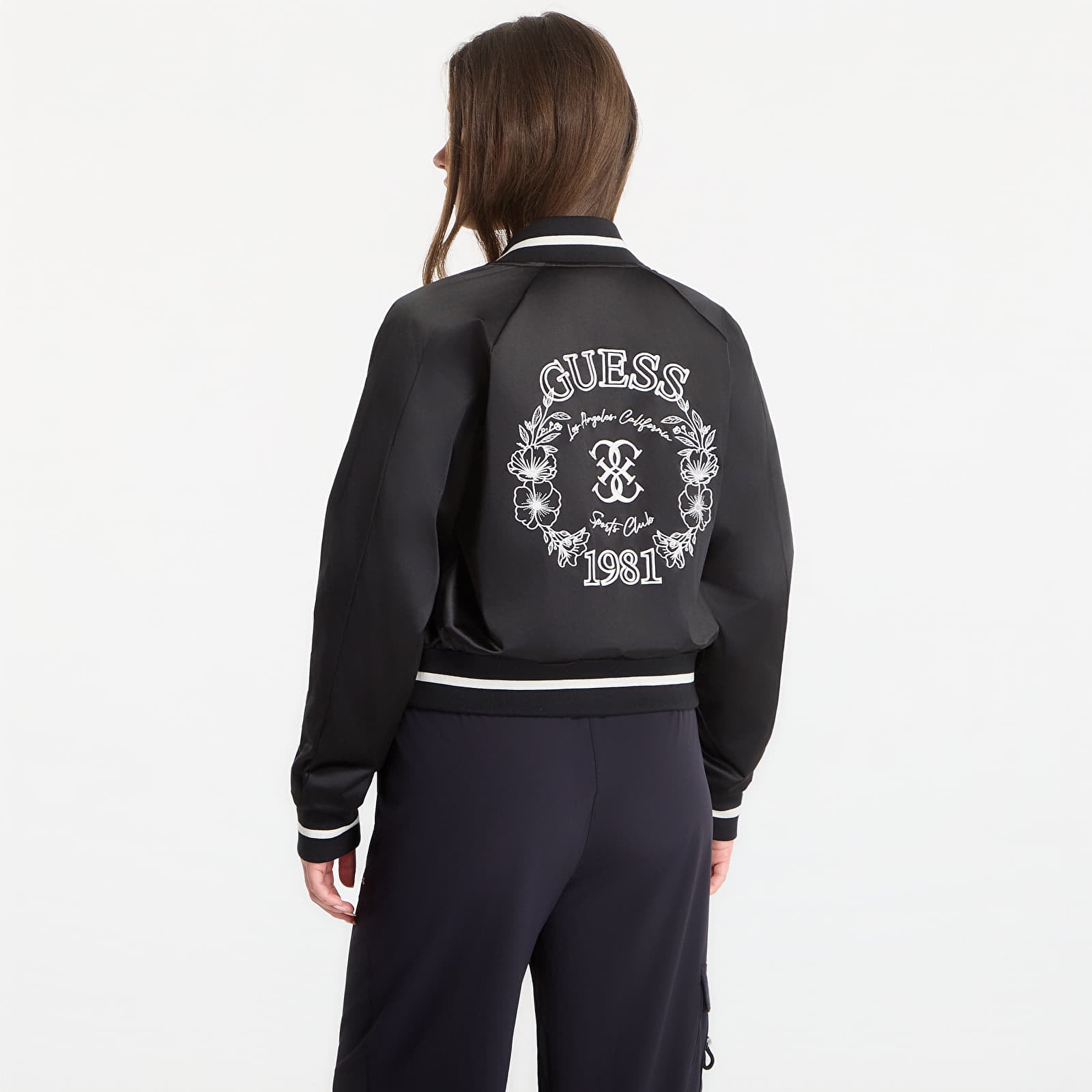 Naiste jakid GUESS Tamara Jacket Jet Black