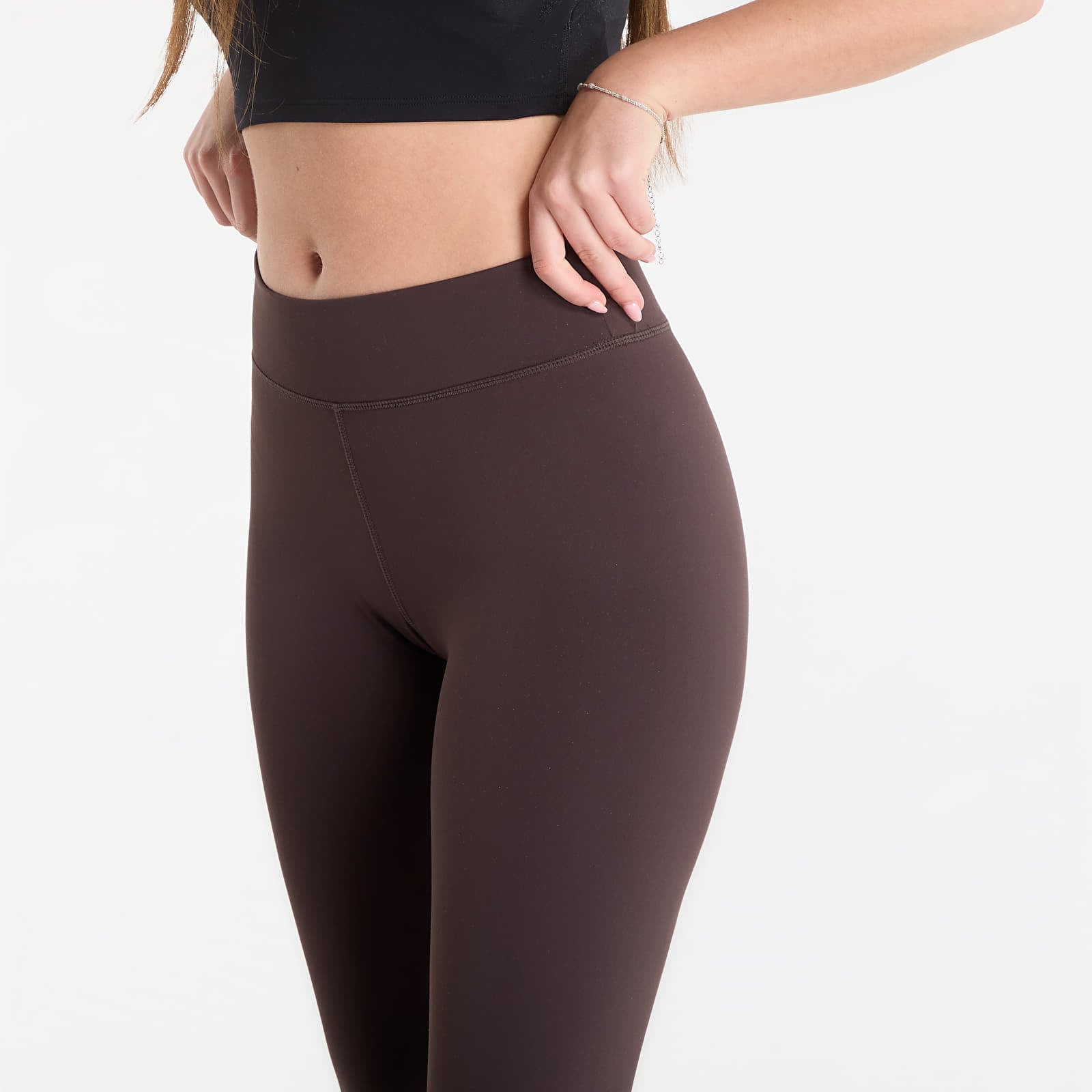 Κολάν GUESS Margot Leggings Coffee Roast M