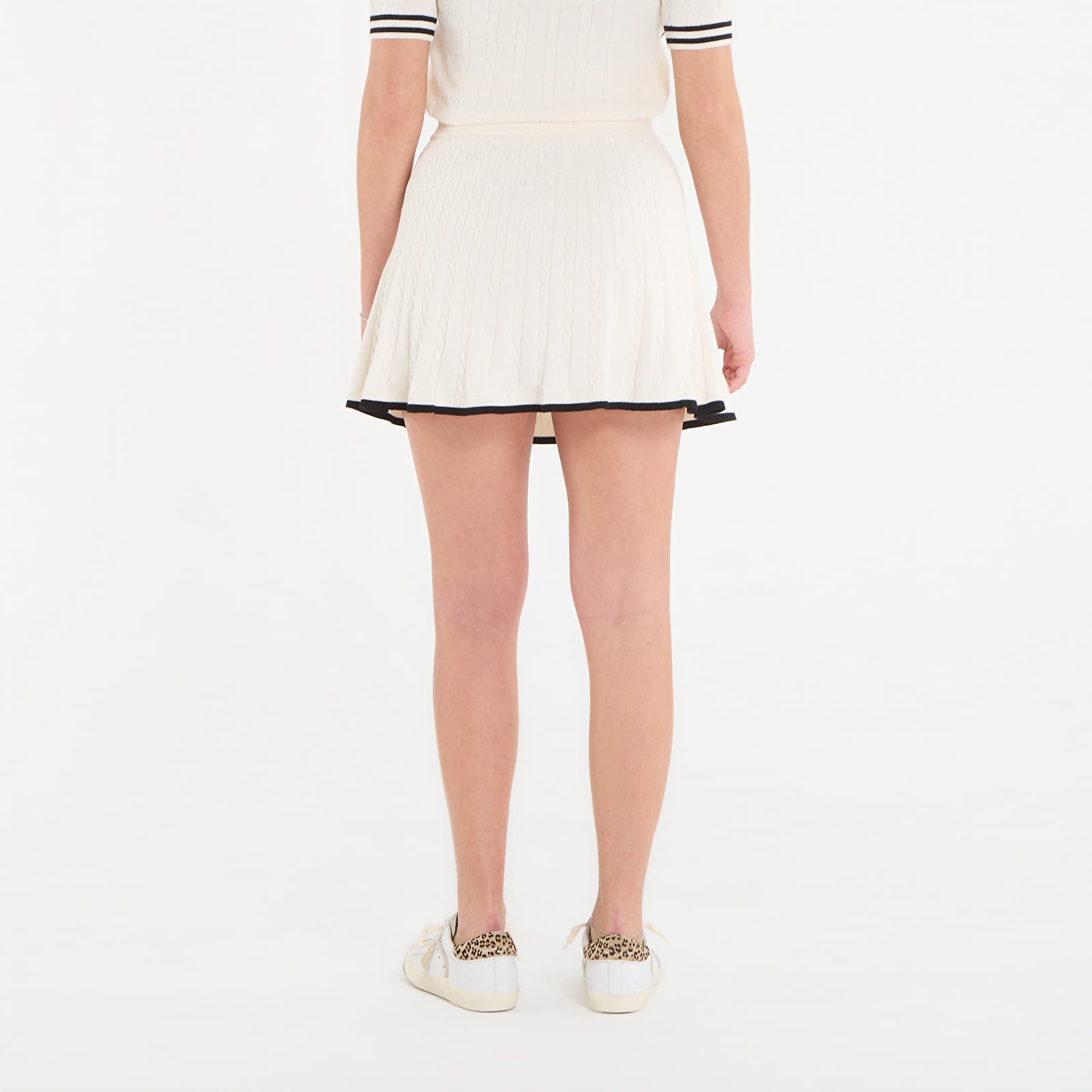 Hameet GUESS Shari Sweater Skirt  Dove White