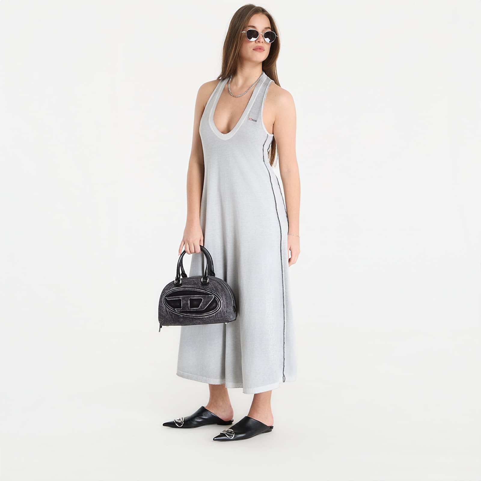 Rochii pentru femei Diesel D-Igiovedi Dress Black/ Violet