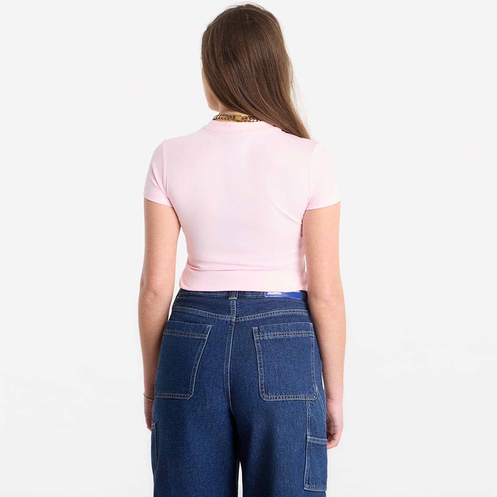 Dámske tričká Karl Lagerfeld Jeans Slim Ss K Logo Tee Fairytale
