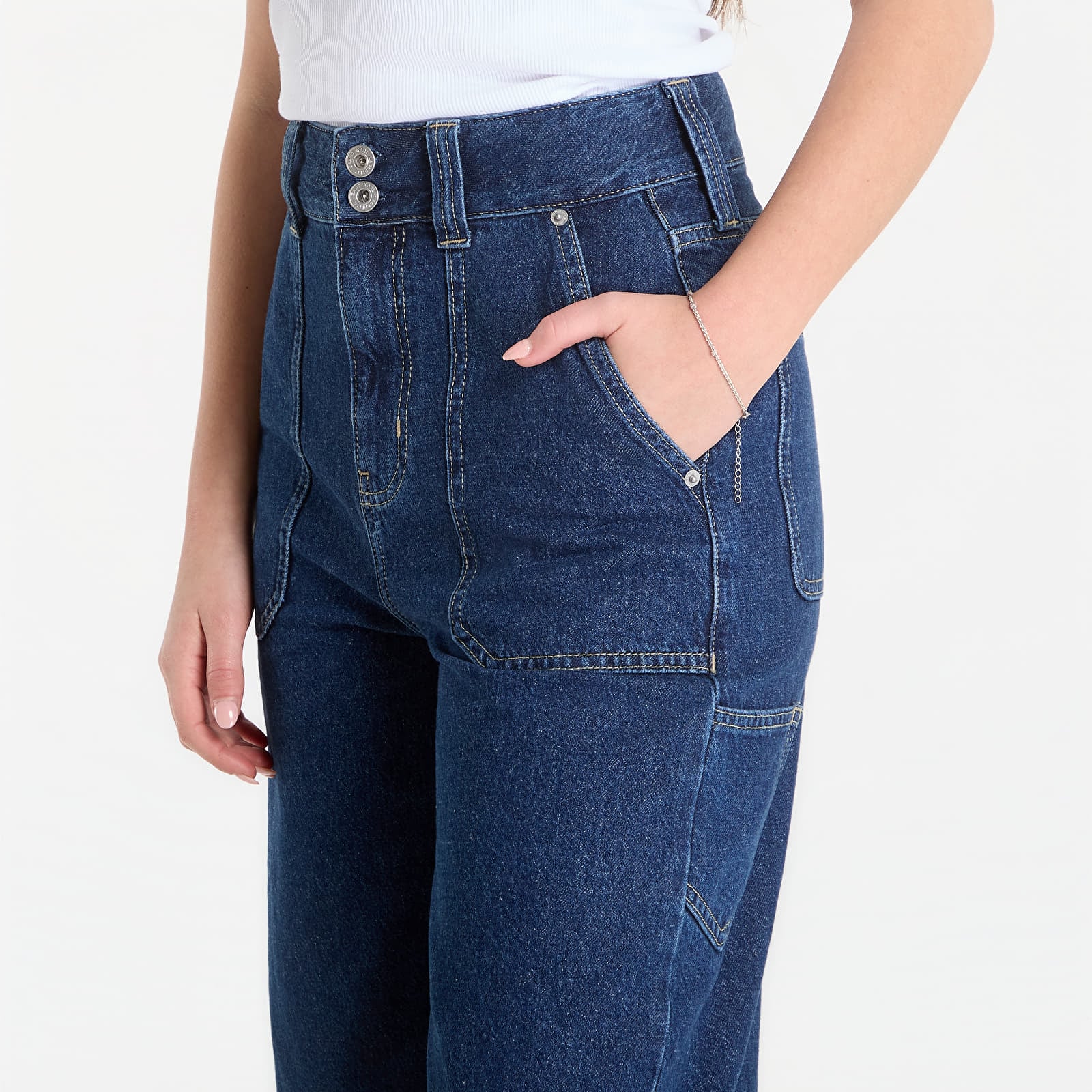 Shorts Karl Lagerfeld Jeans Denim Bermuda Stone Blue