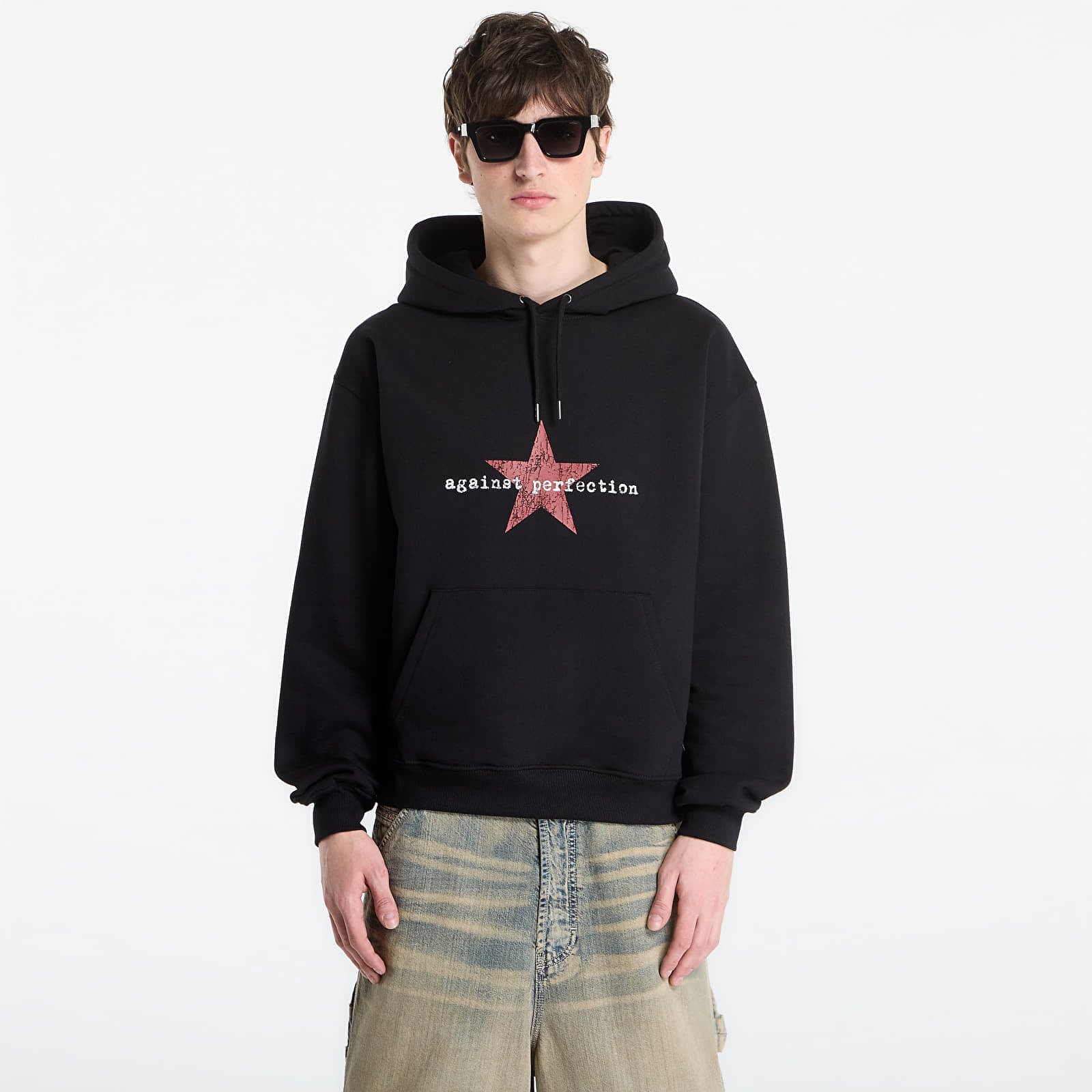 Суитшърт Wasted Paris M Against Perfection Hoodie Black XL