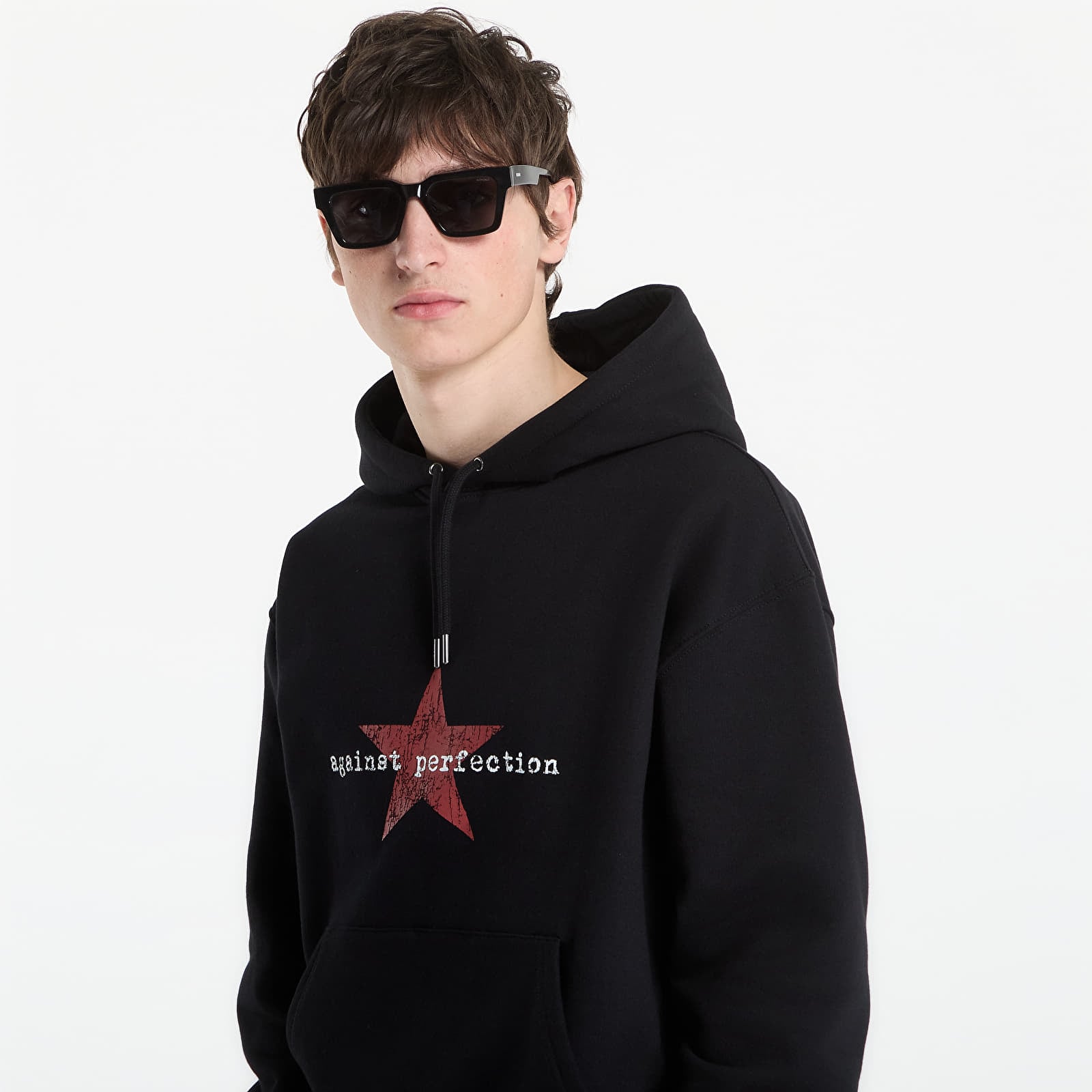 Vyriški džemperiai Wasted Paris M Against Perfection Hoodie Black
