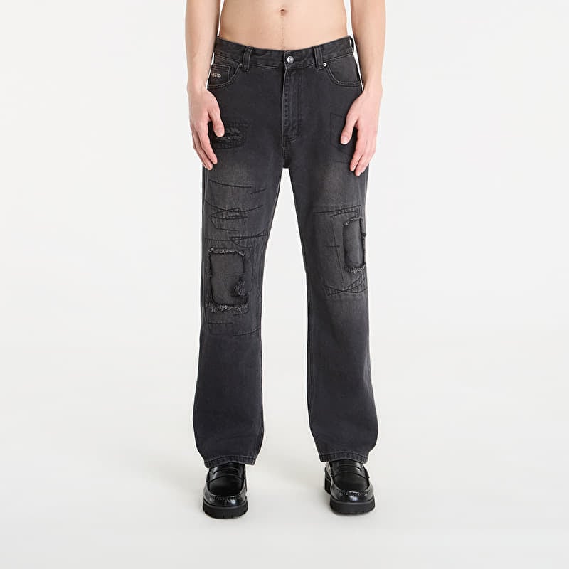 Farkut Wasted Paris M Ripped Manc Faded Black