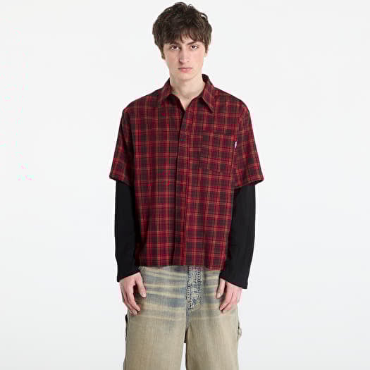 Shirt Wasted Paris M Tartan Age Shirt Fire Red/ Black