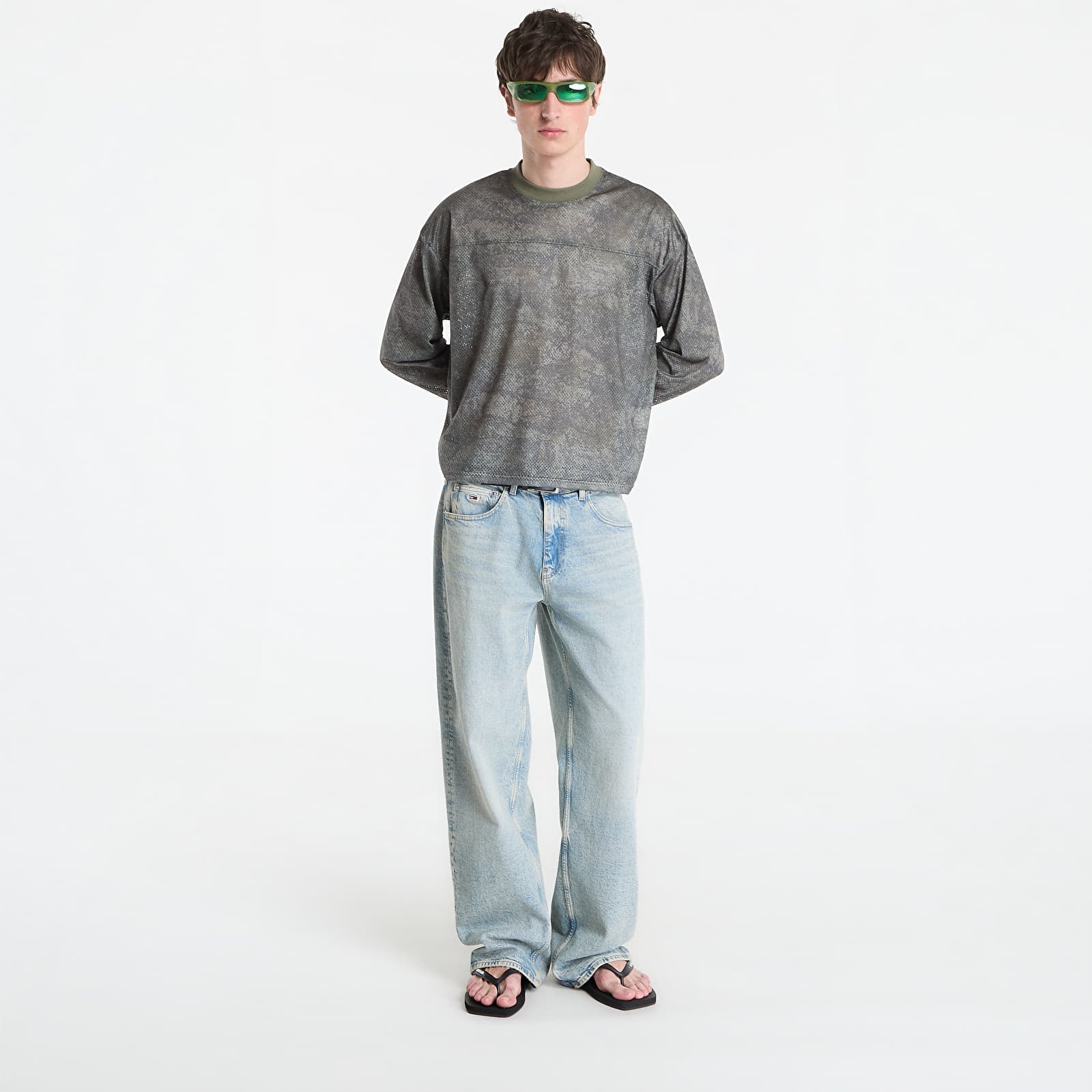 T-Shirts Männer Wasted Paris M Swarm Mesh Olive Khaki Camo