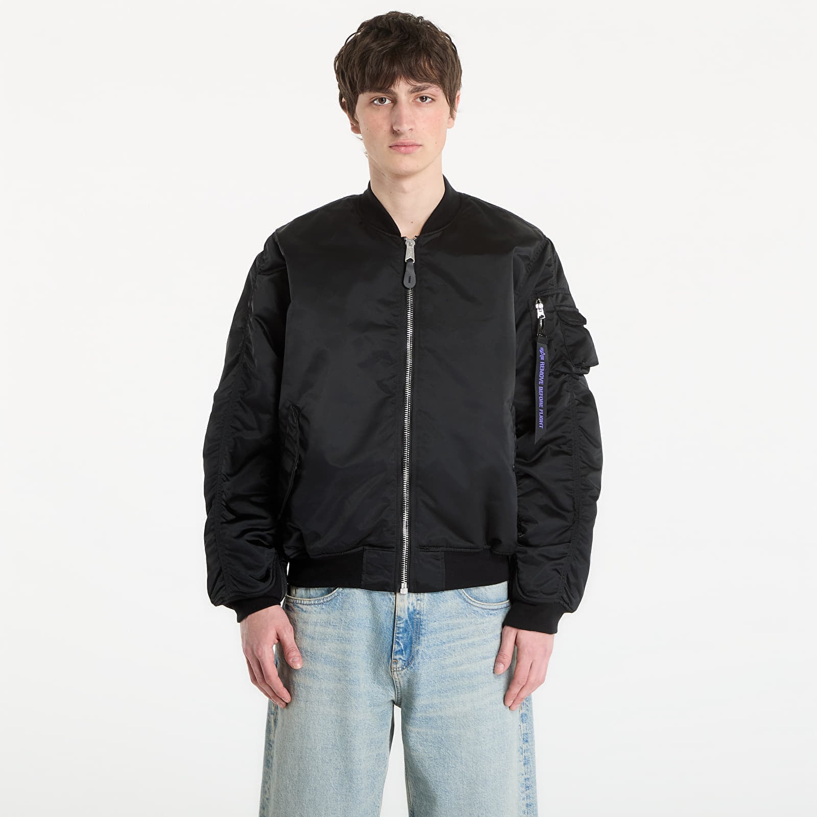 Jacket Alpha Industries MA-1 UV Black M