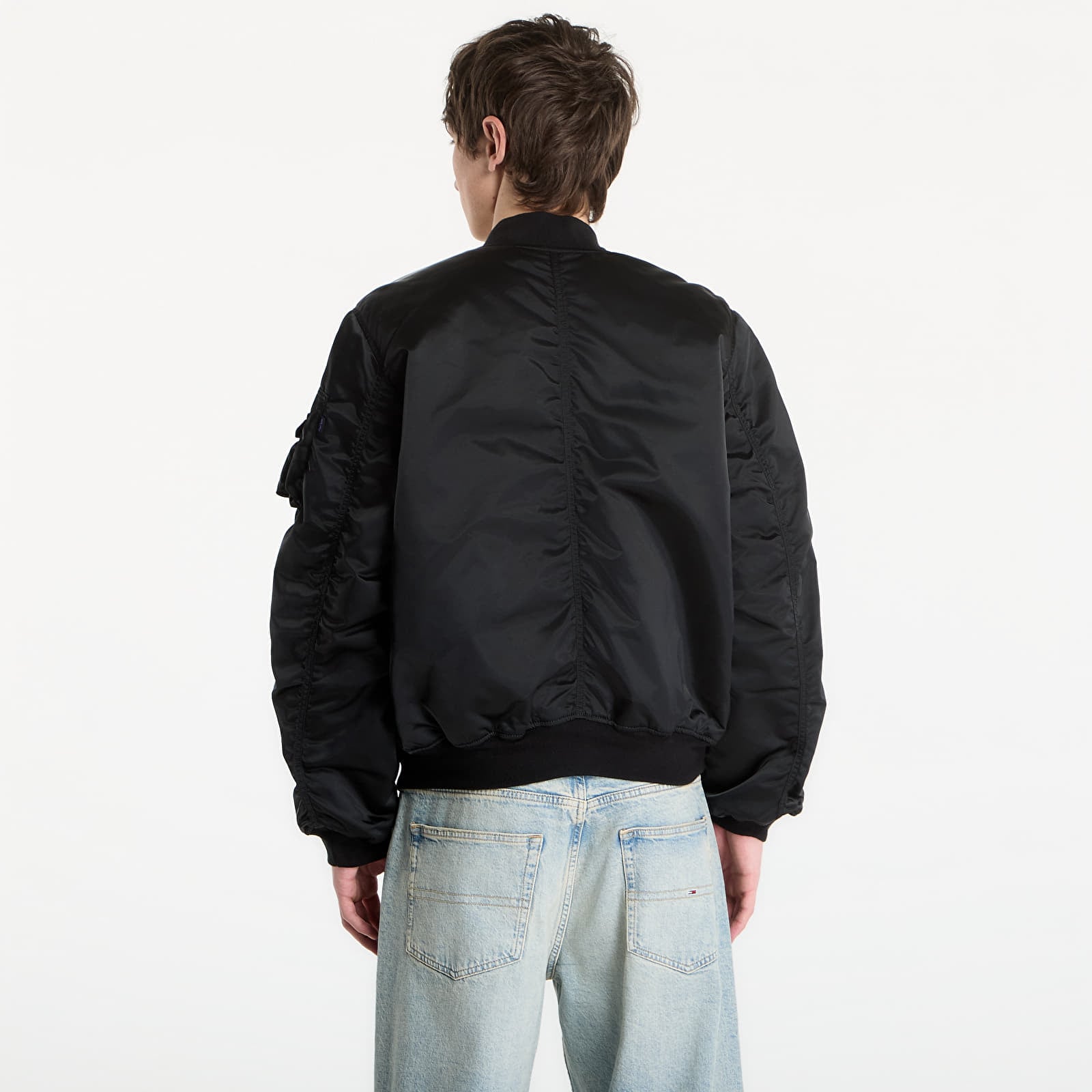 Pánské bundy Alpha Industries MA-1 UV Black