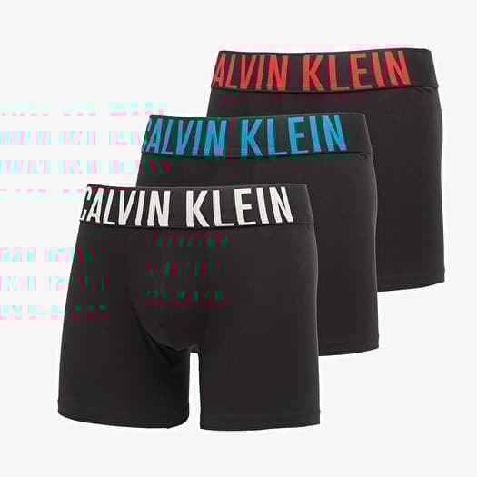 Bokserit Calvin Klein Boxer Brief 3-Pack Black