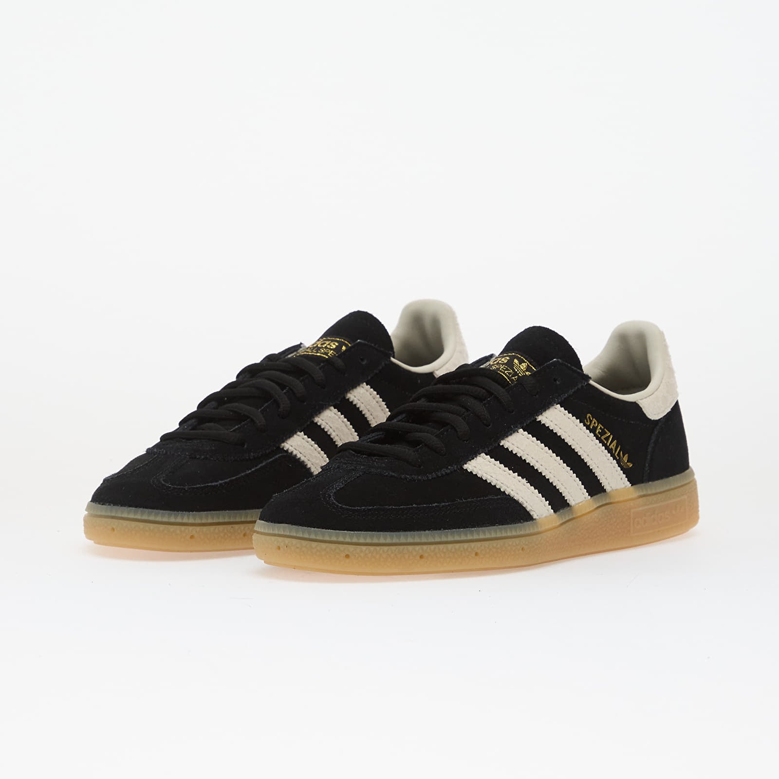 Moteriški sportiniai bateliai ir avalynė adidas Handball Spezial W Core Black/ Off White/ Gum