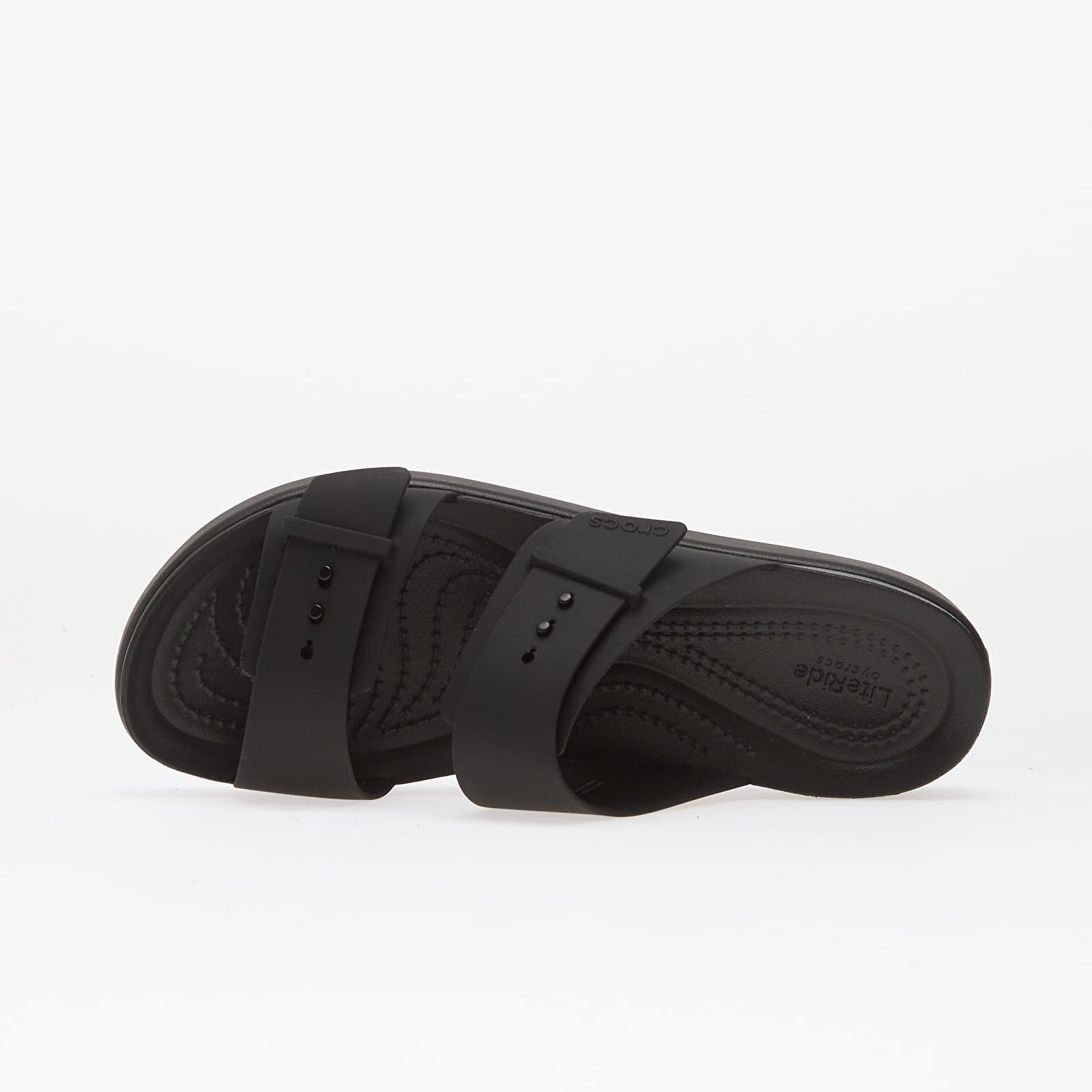Dámské tenisky a boty Crocs Brooklyn Buckle Low Black